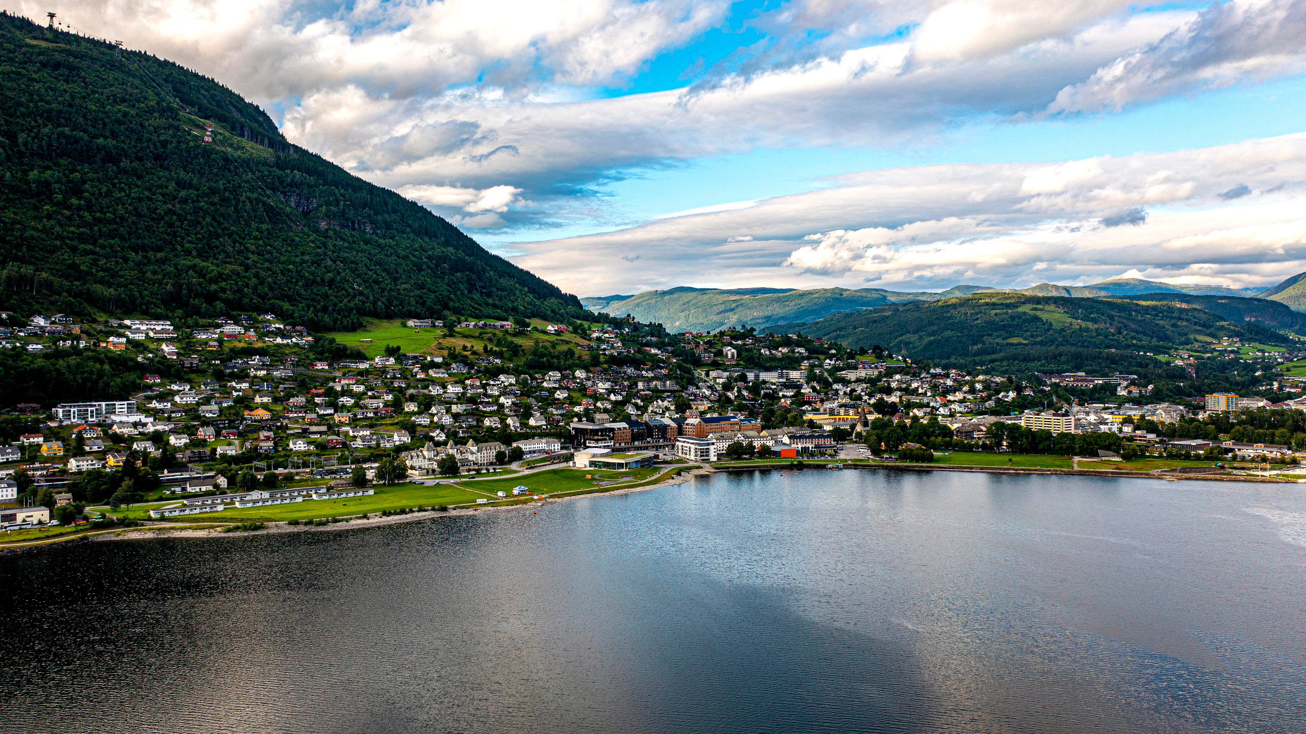 150.Voss & Vangsvatnet.Norway.18.7.2022. Путешествия в формате 360......