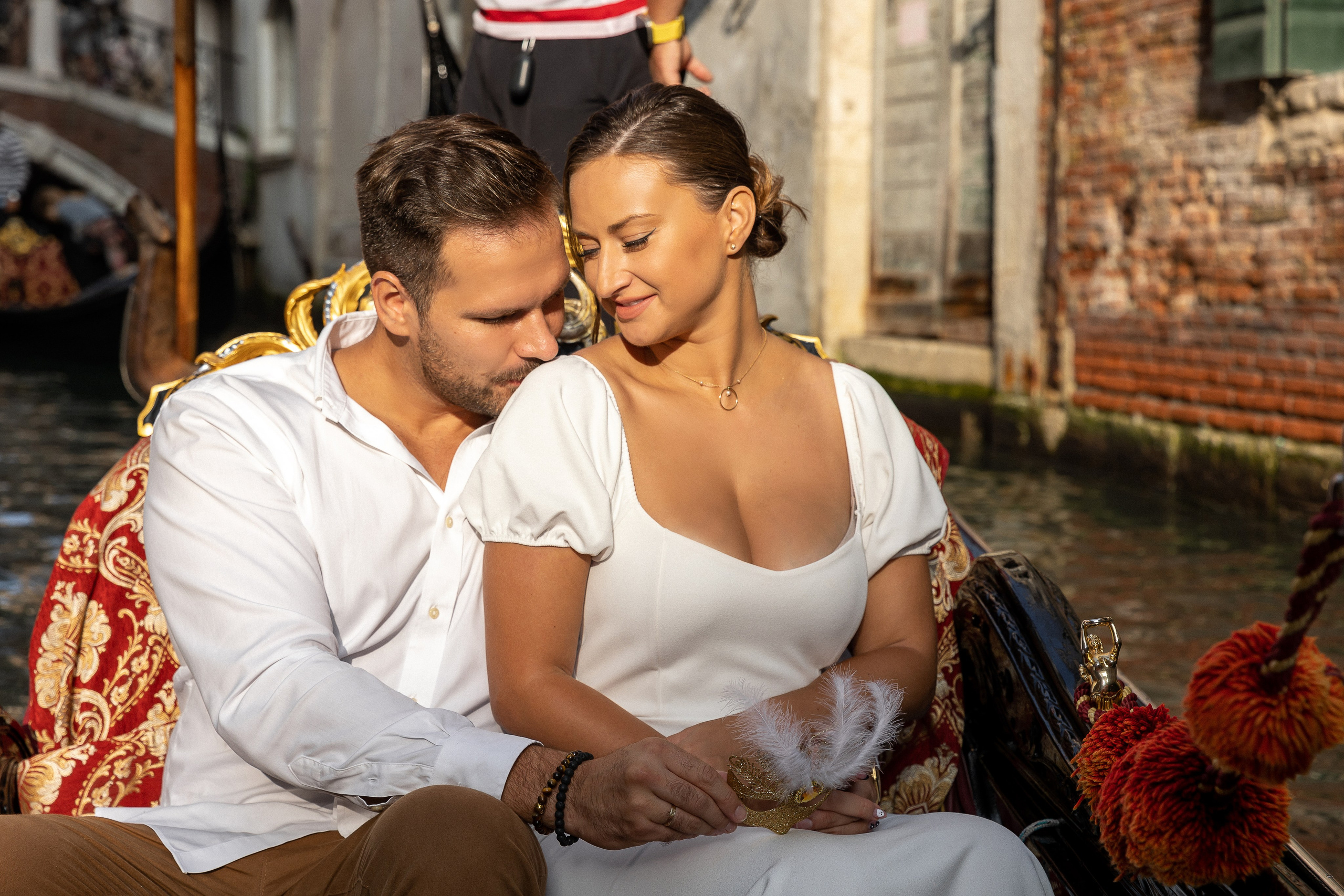Emi and family at sunset