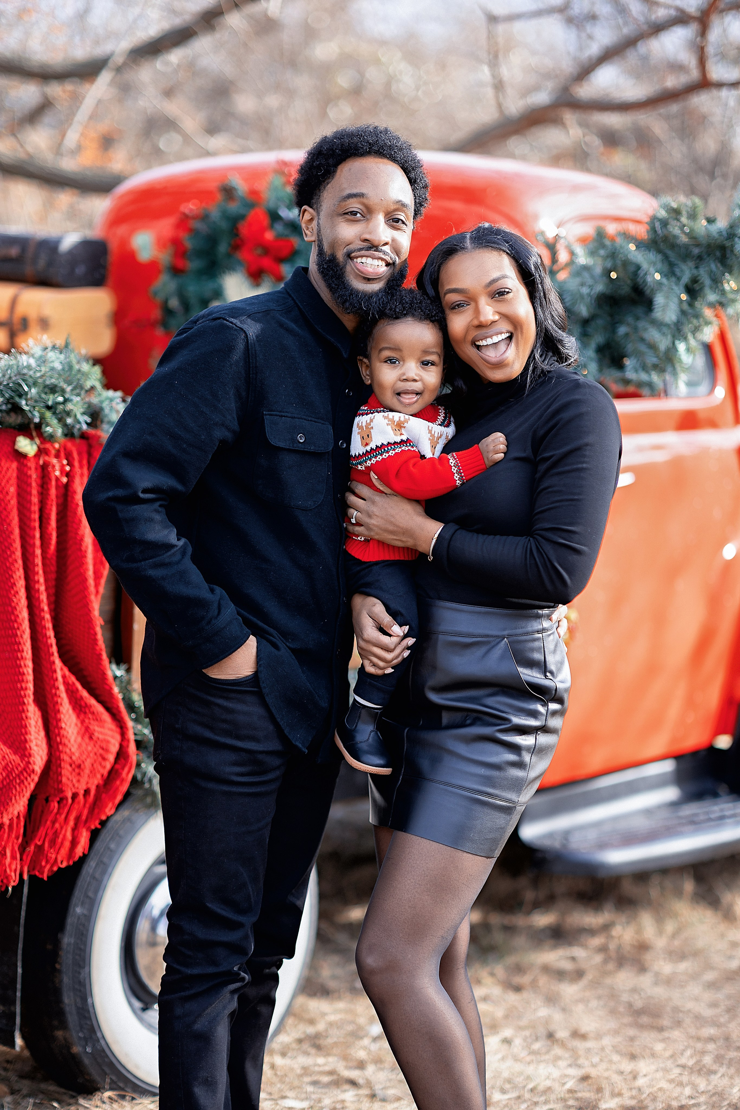 Christmas Truck. Professional photographer in NYC Kristina Bagdasaryan