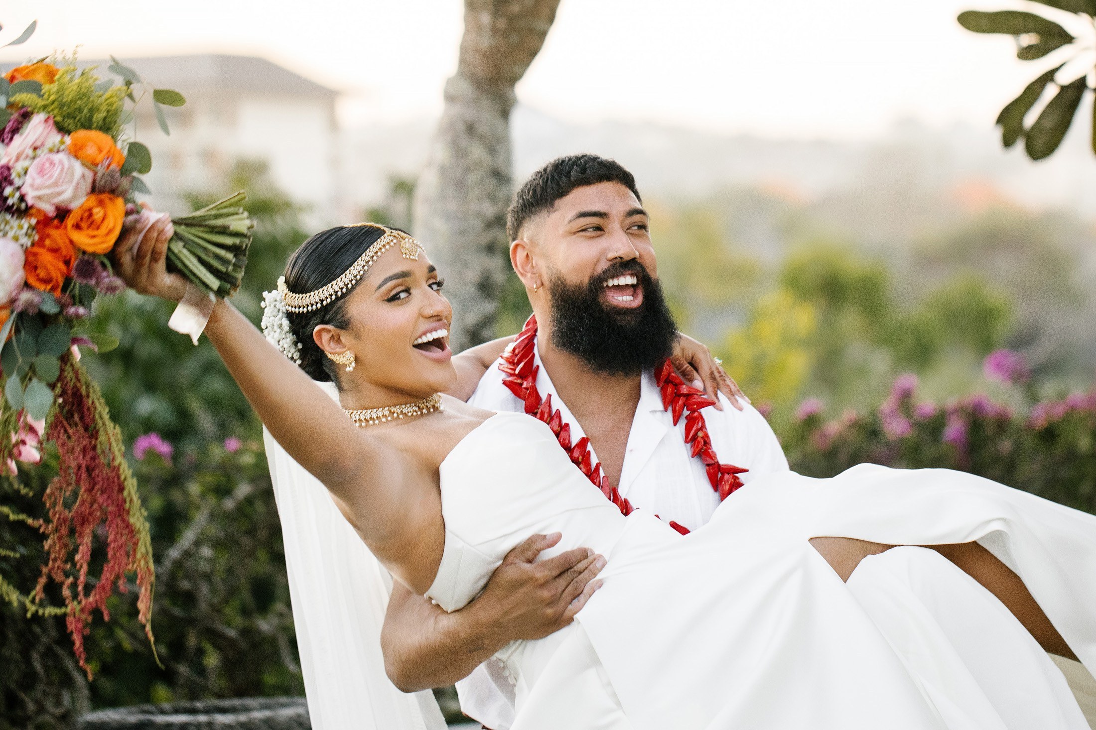 Big funny wedding with guests in paradise Bali island. Get.it.feel — Aesthetic Photography and Videography