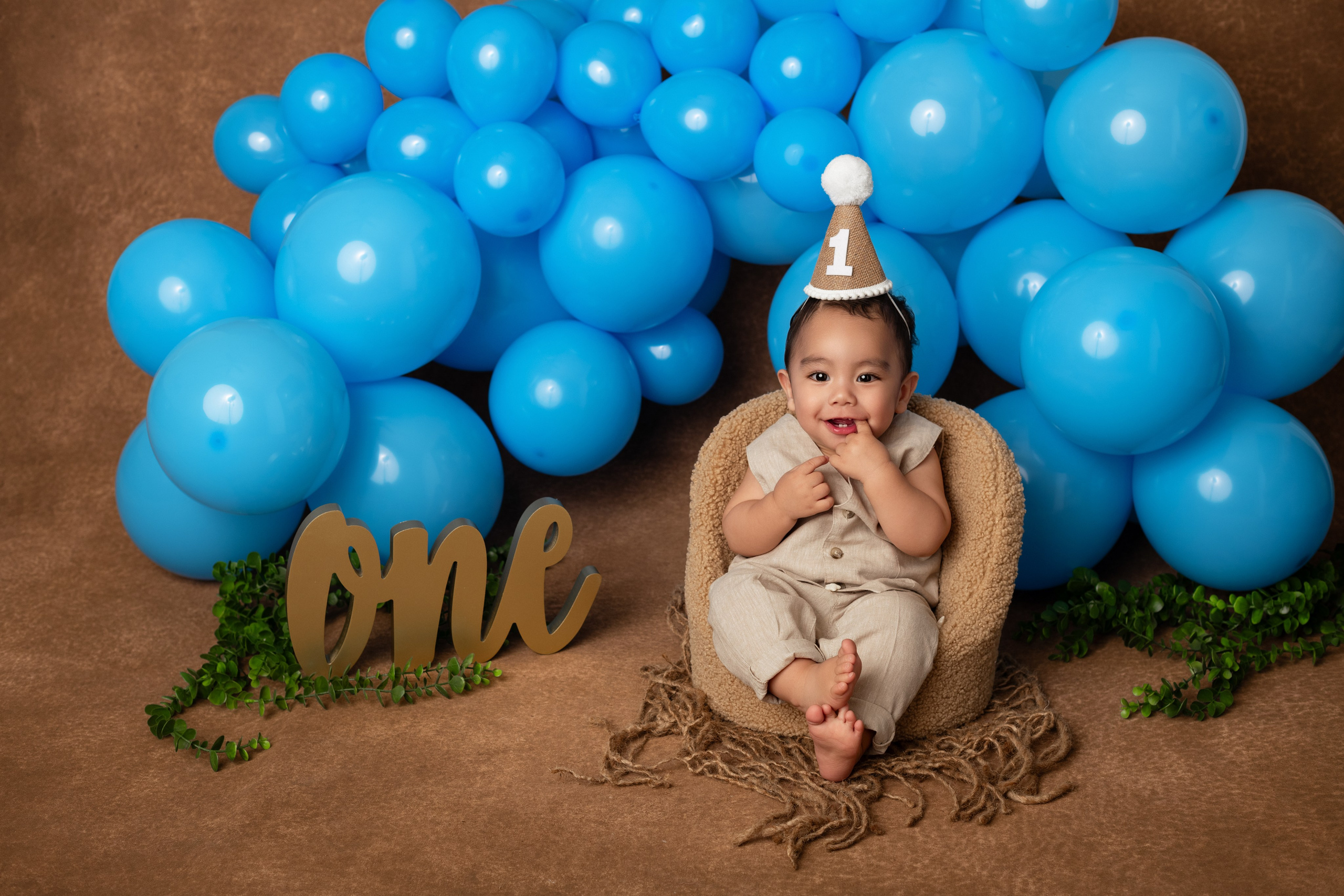 Baby ONE. Newborn photographer Sacramento