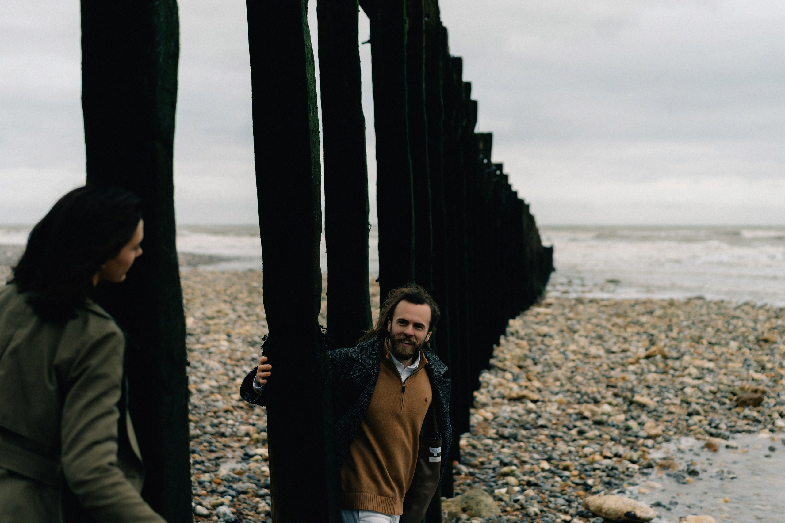 Engagement session in Seven Sisters. London portrait and family photographer