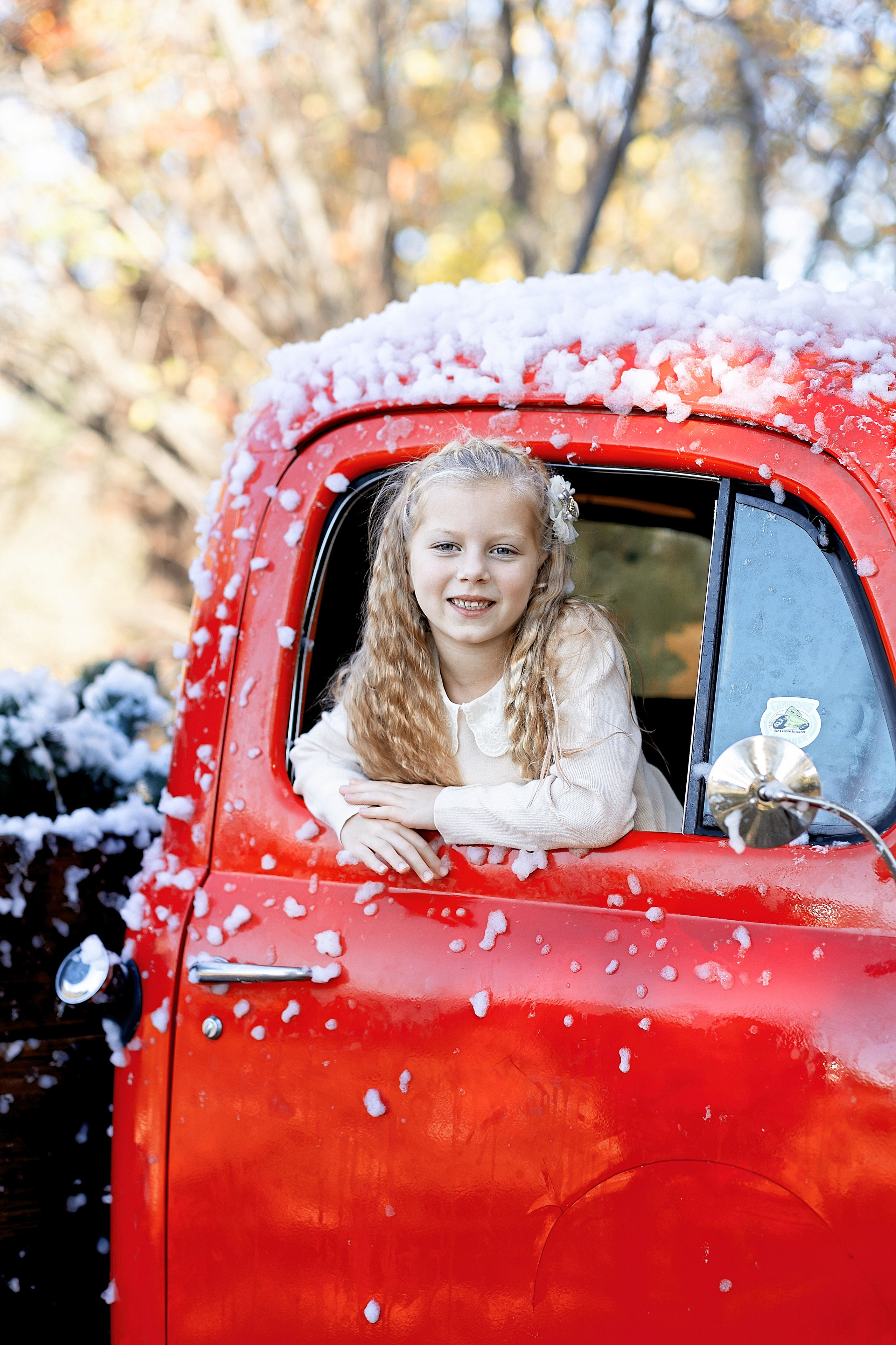 Christmas Truck. Professional photographer in NYC Kristina Bagdasaryan