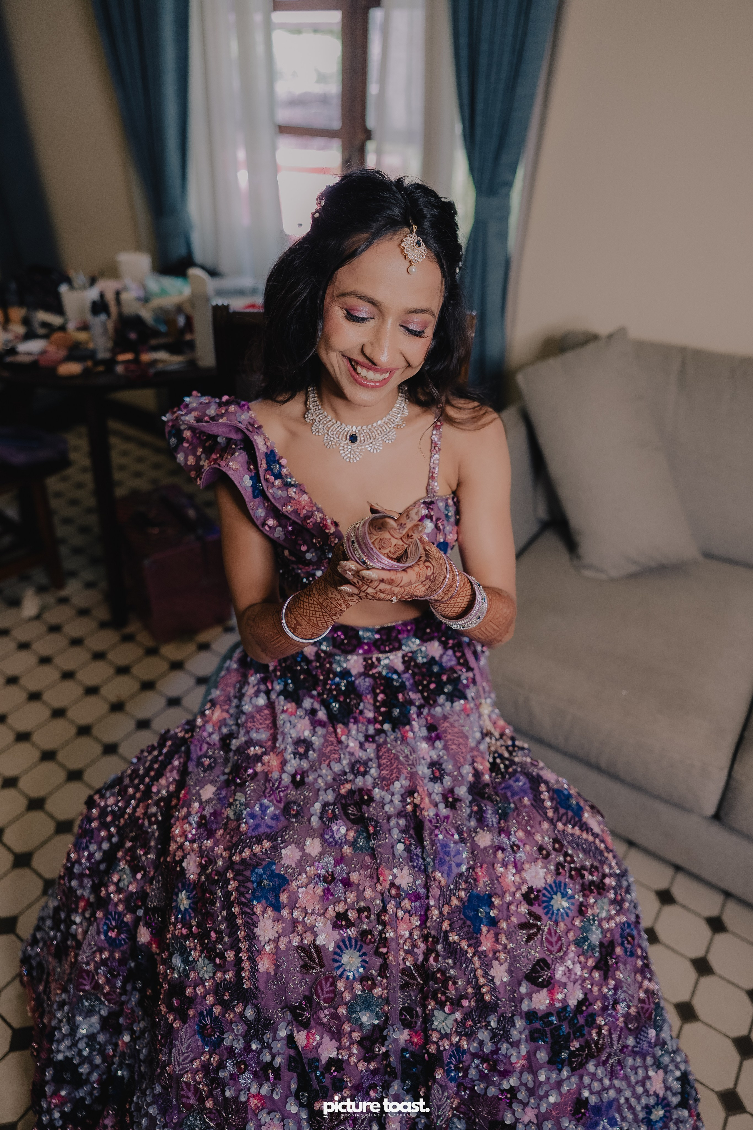 Varamala Ft. Barbie & Aneesh. Fine art Wedding Photographers in India & Canada