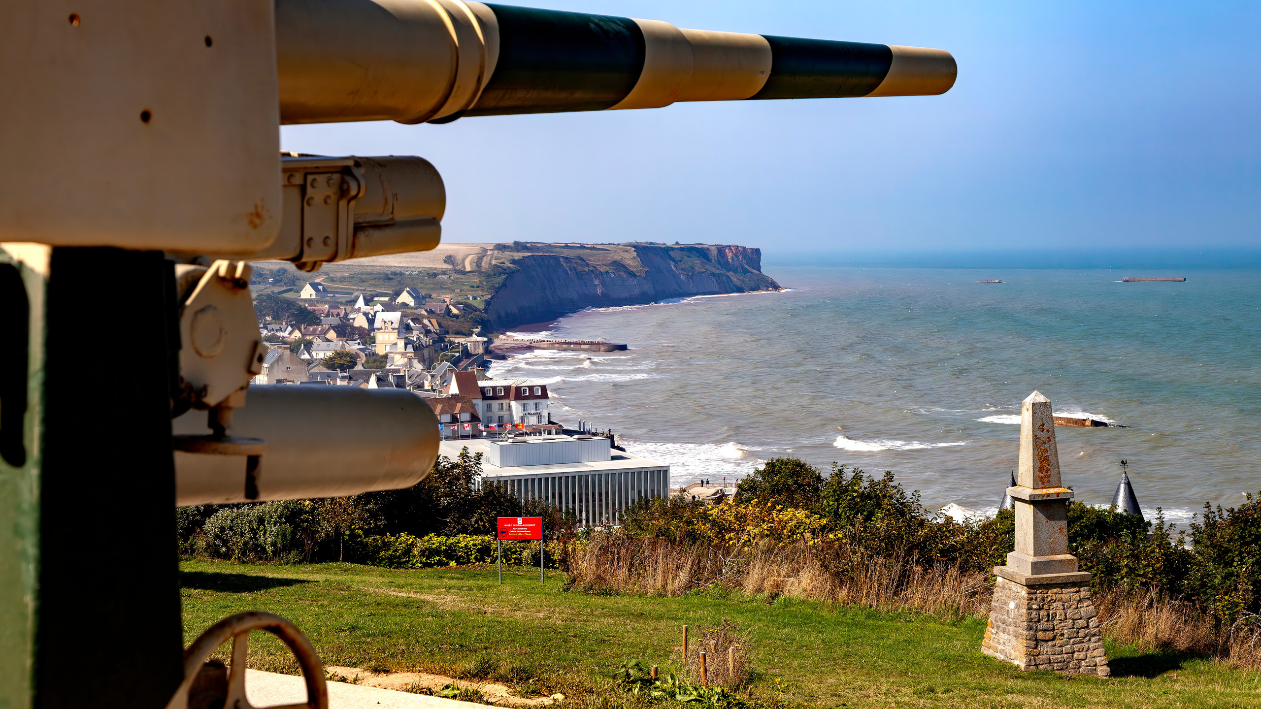 178.Arromanches-les-Bains.France.19.9.2024. Путешествия в формате 360......
