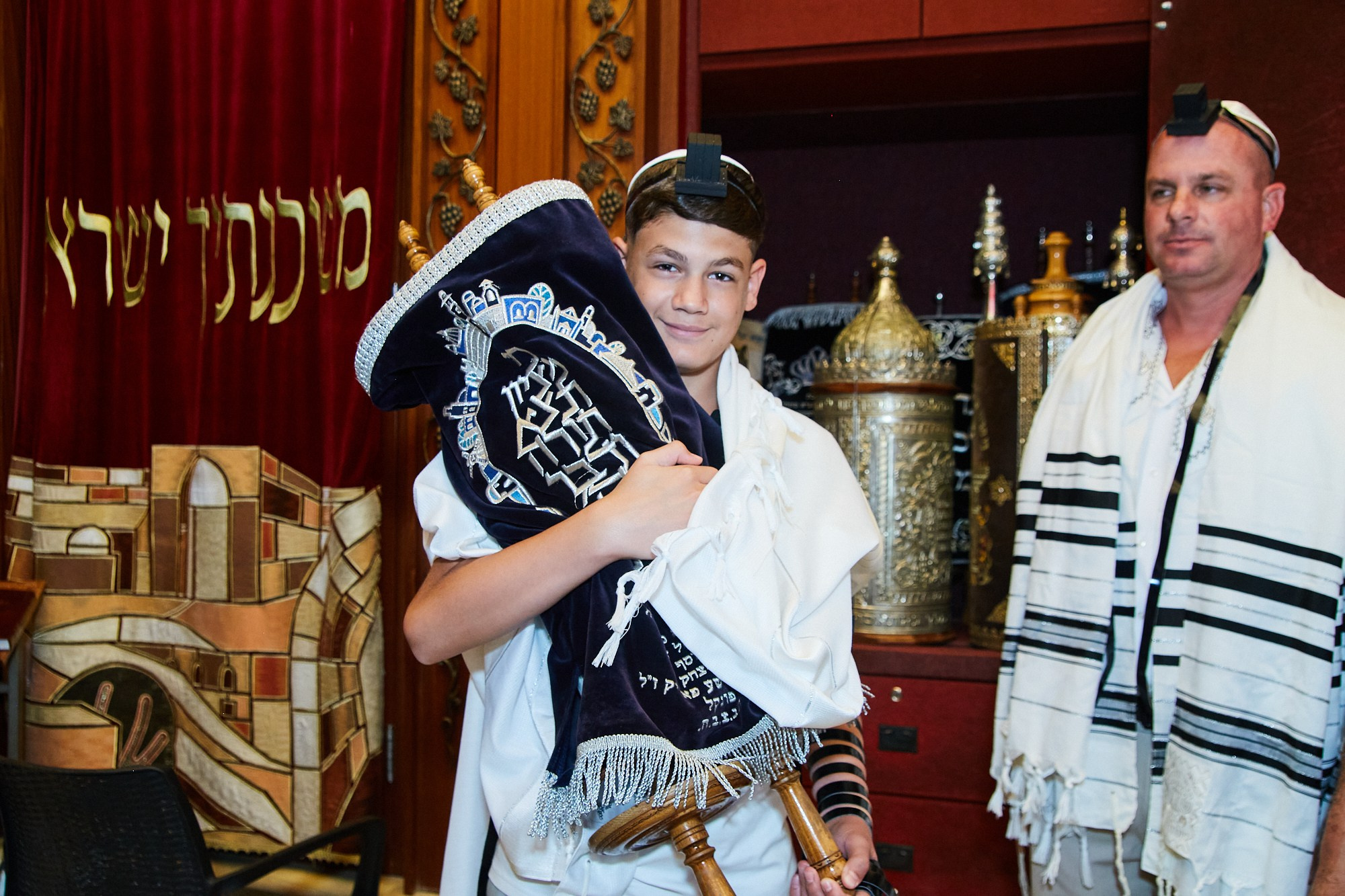 Бар-мицва на Котеле 2. Портретный и репортажный фотограф в Израиле Рома Бирман