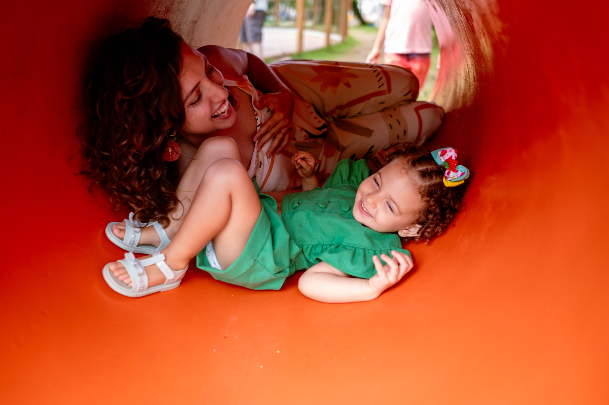 Luna 2 Anos. Água Carmim Fotografia