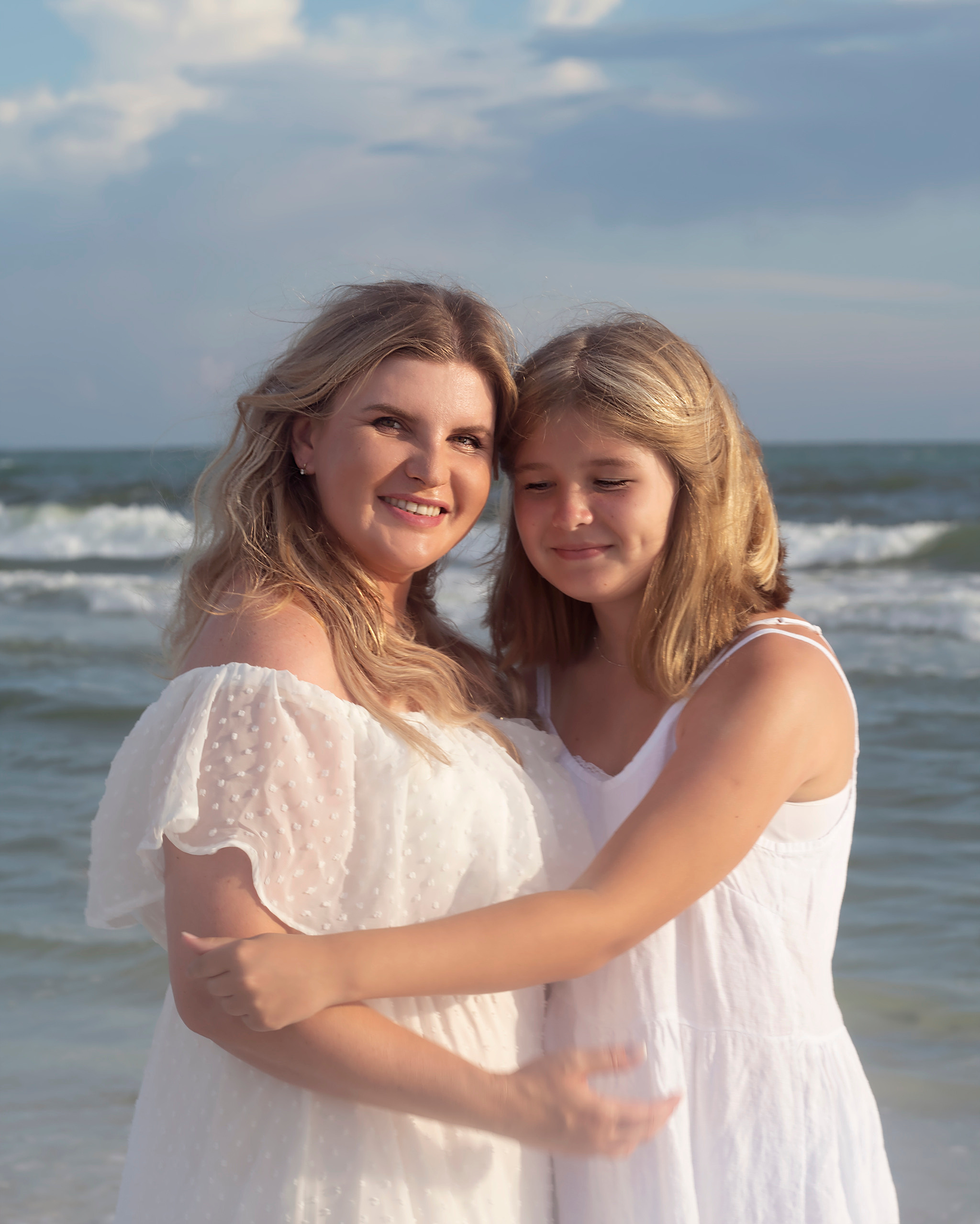 Ocean. Portrait, kids and family photographer in Wesley Chapel Alina Alice Osipova