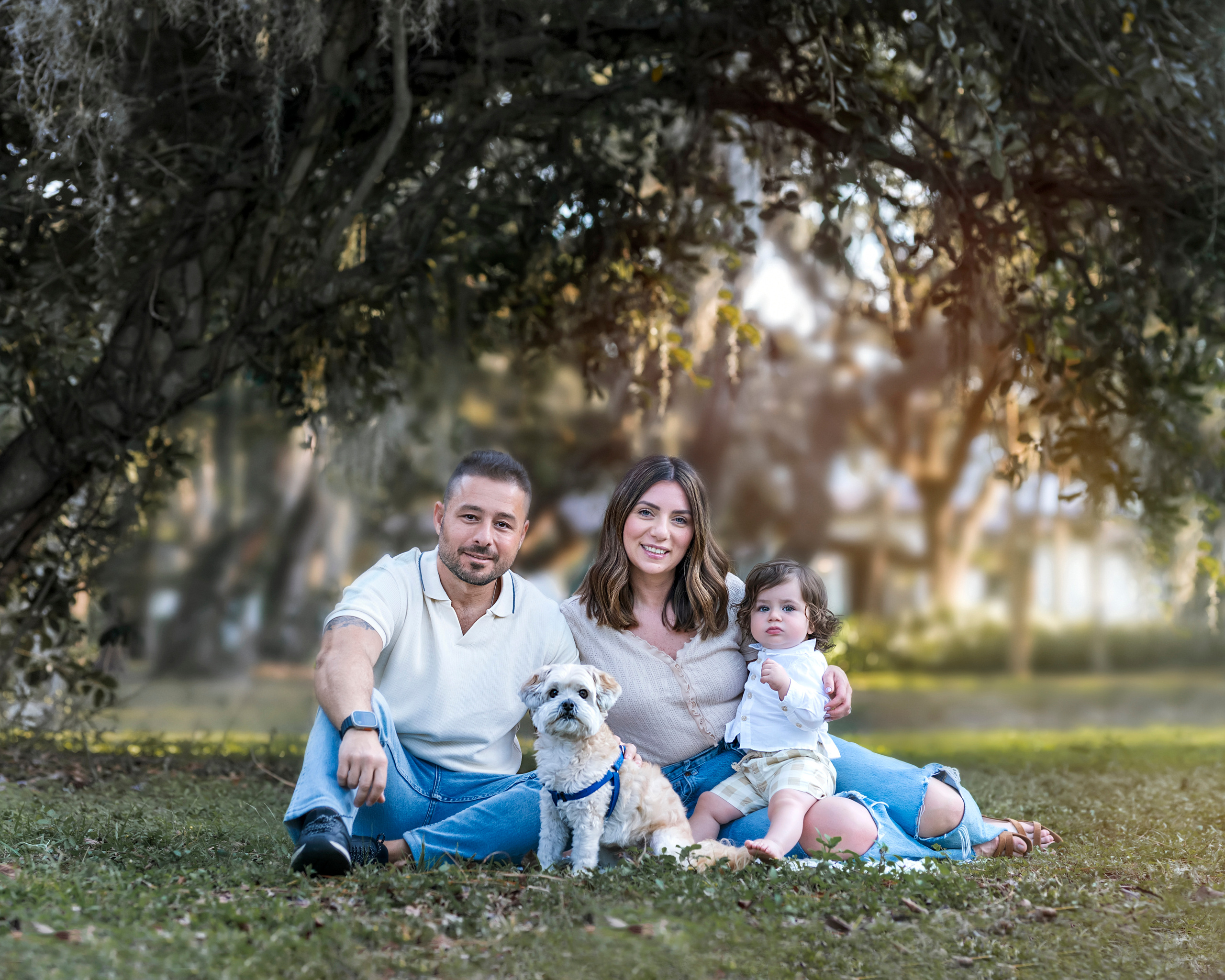 First Birthday. Portrait, kids and family photographer in Wesley Chapel Alina Alice Osipova