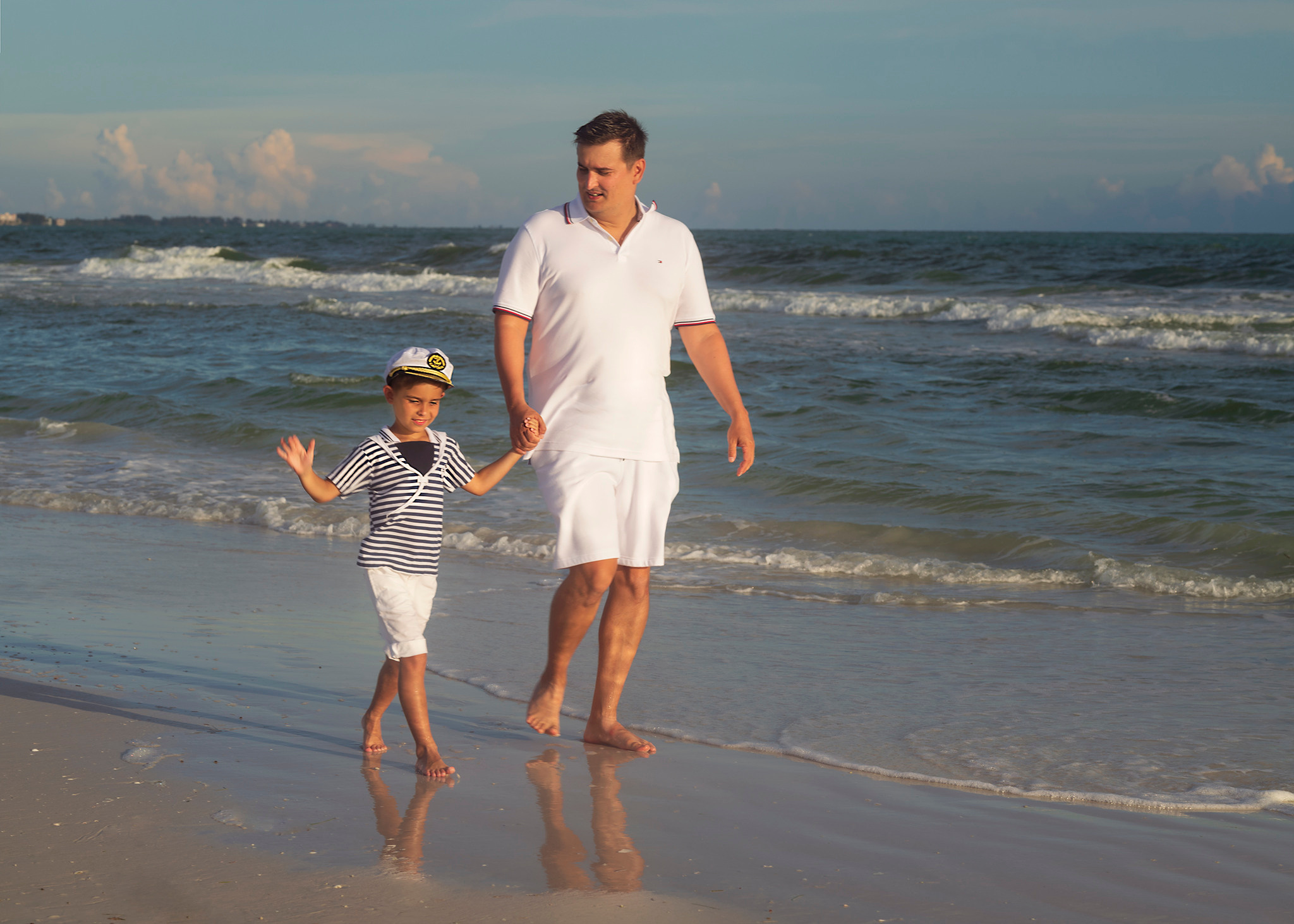 Ocean. Portrait, kids and family photographer in Wesley Chapel Alina Alice Osipova