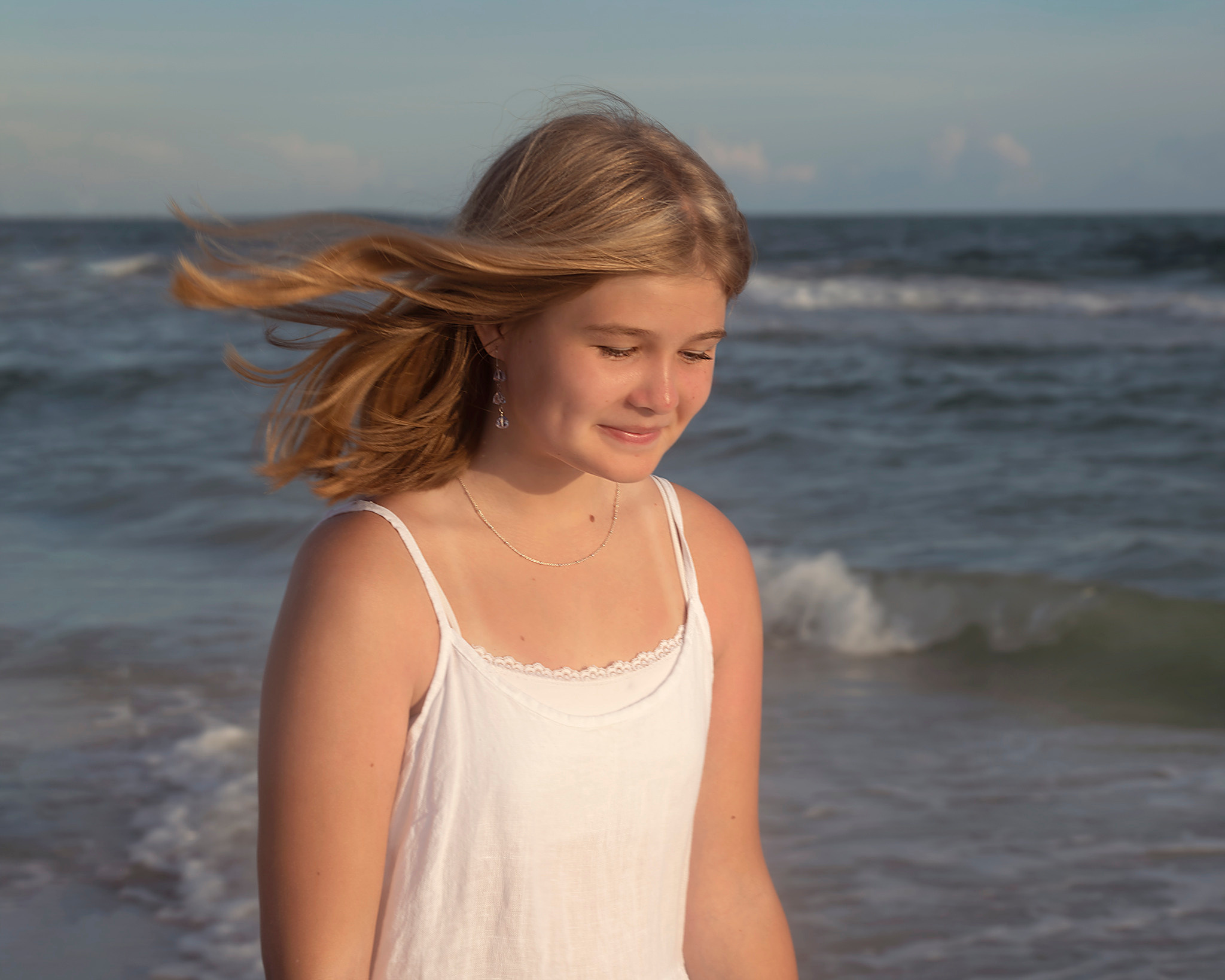 Ocean. Portrait, kids and family photographer in Wesley Chapel Alina Alice Osipova