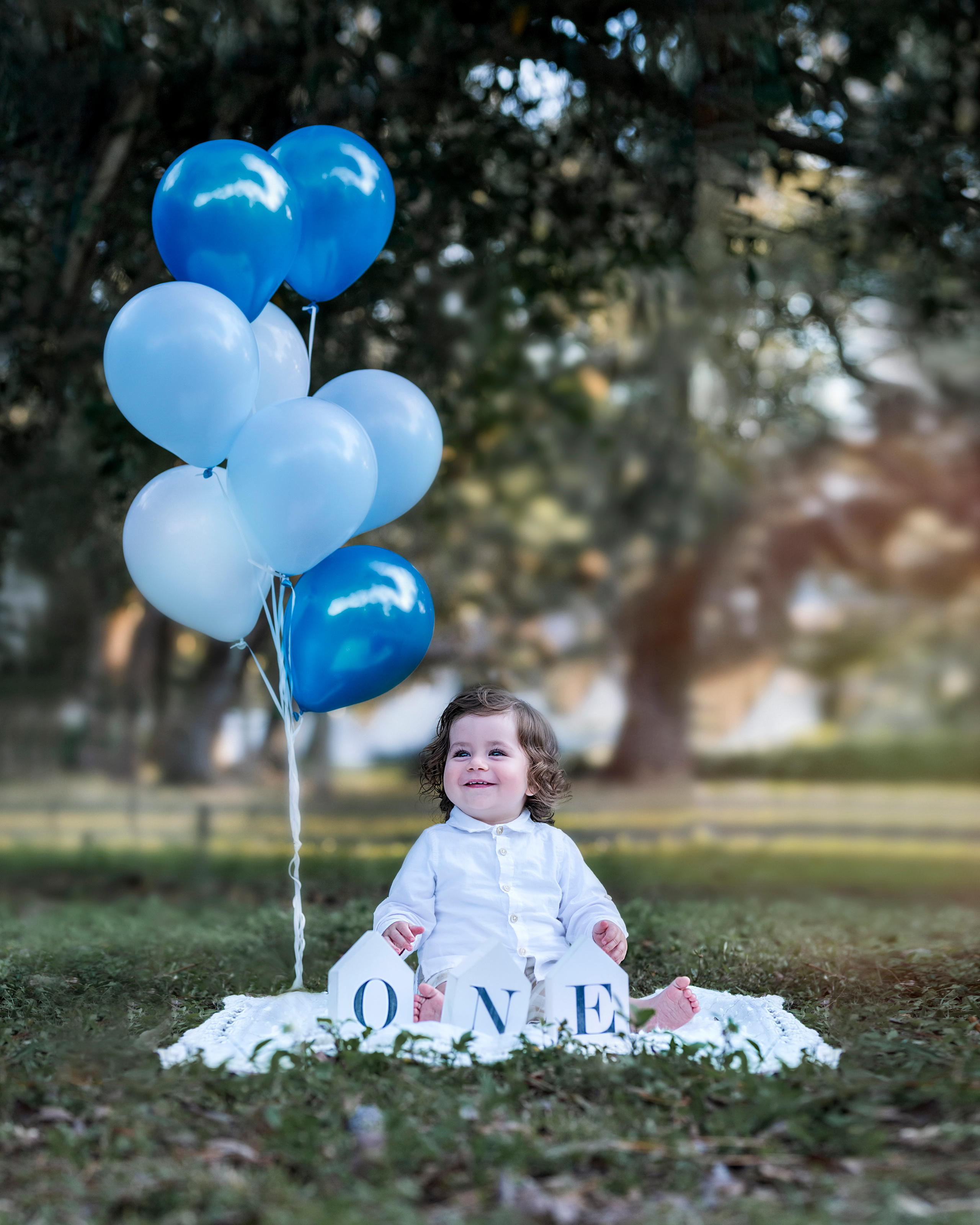 First Birthday. Portrait, kids and family photographer in Wesley Chapel Alina Alice Osipova