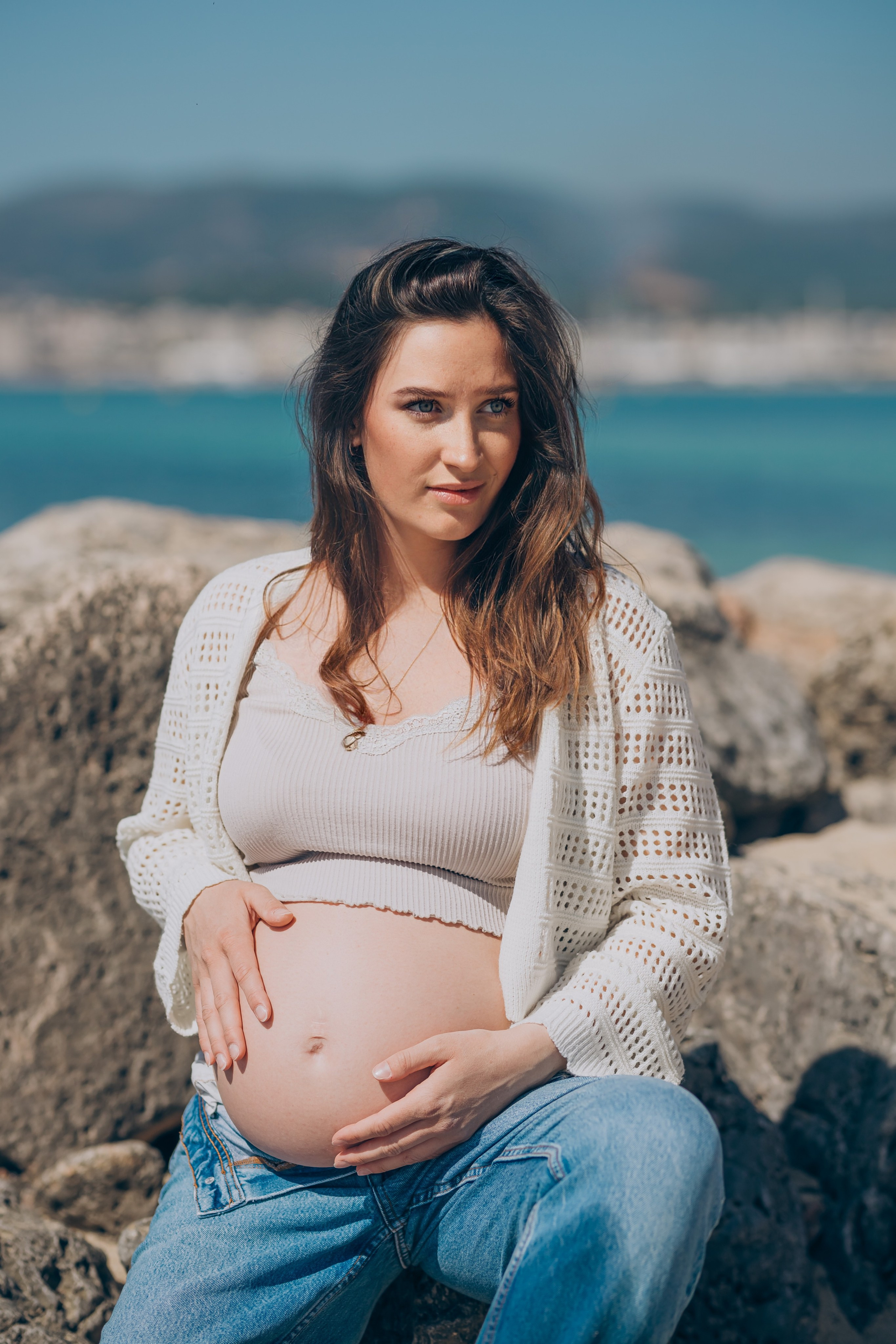 Laura waiting. Fotógrafo en Palma de Mallorca
