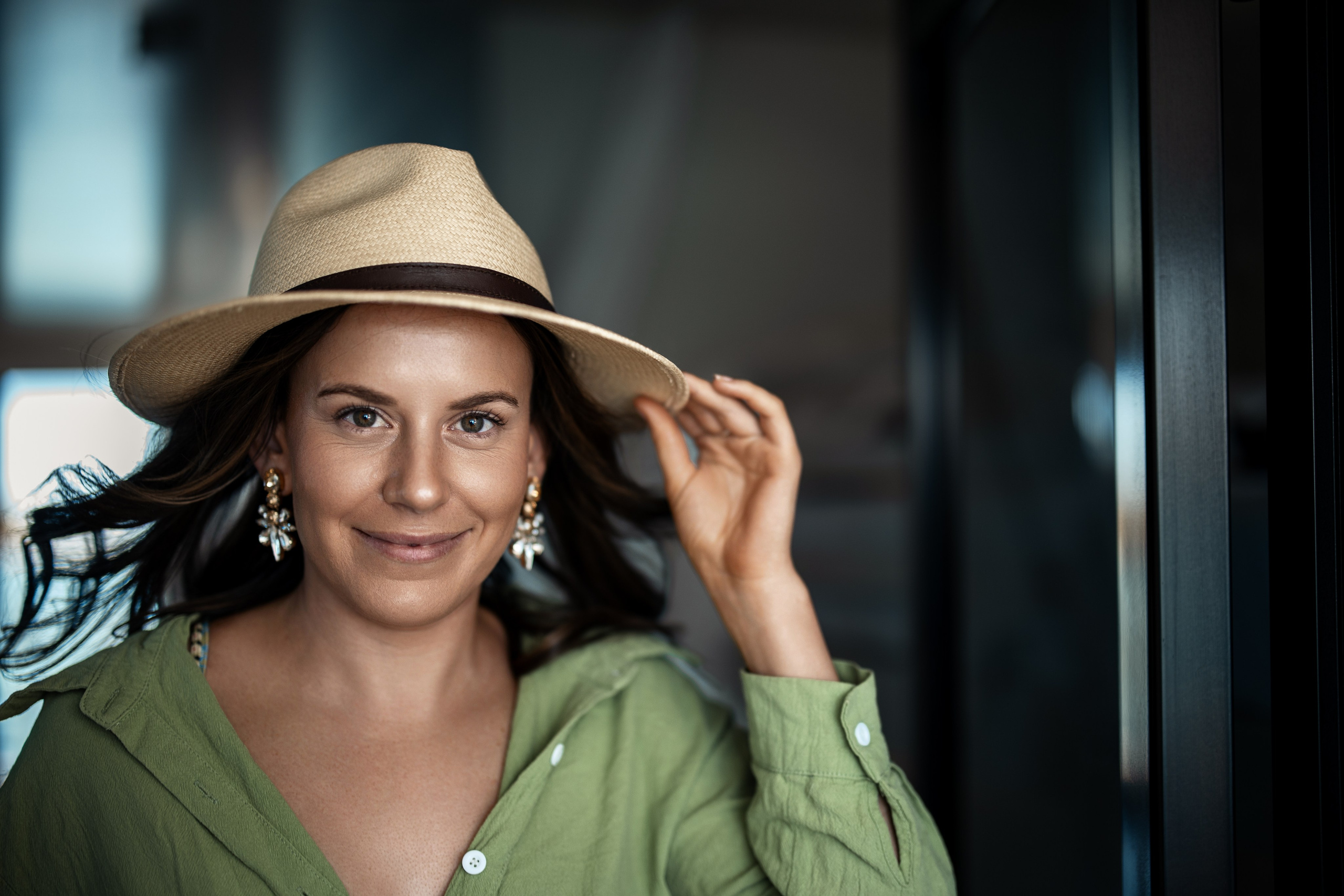 Product photoshoot for a hat store