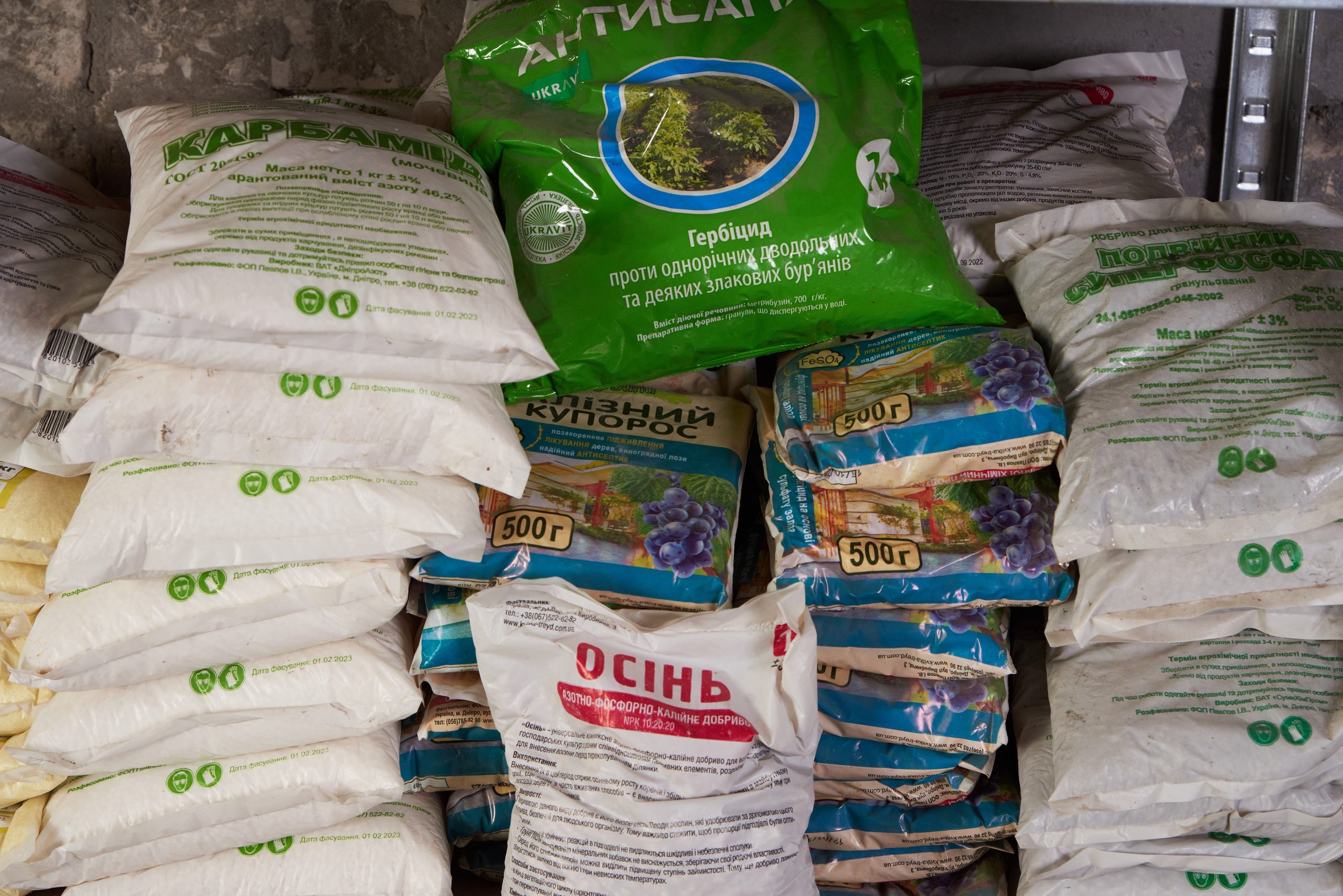 Карбамід, азотно-фосфорно-калійне добриво