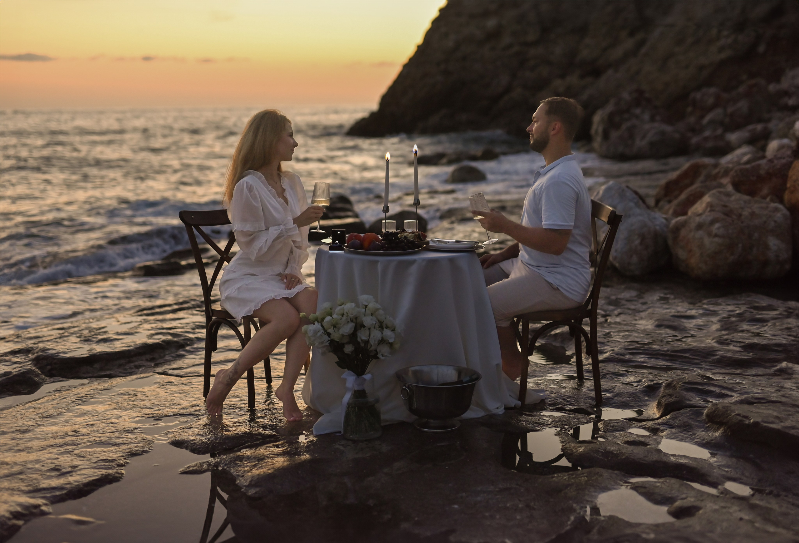 Love story на пляже Улаш. Photographer in Alanya, Side, Manavgat. Türkiye