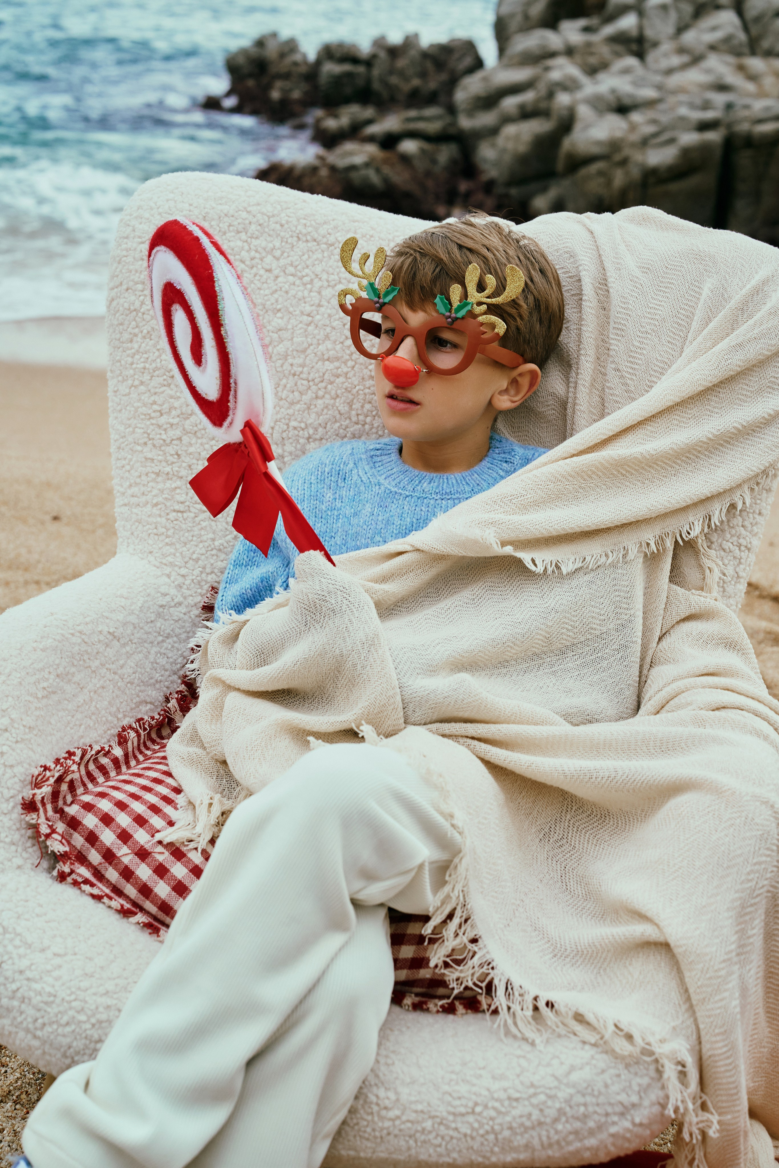 Рождество на пляже. Такие разные, любимые. Фотограф в Барселоне Жанна Захарченко