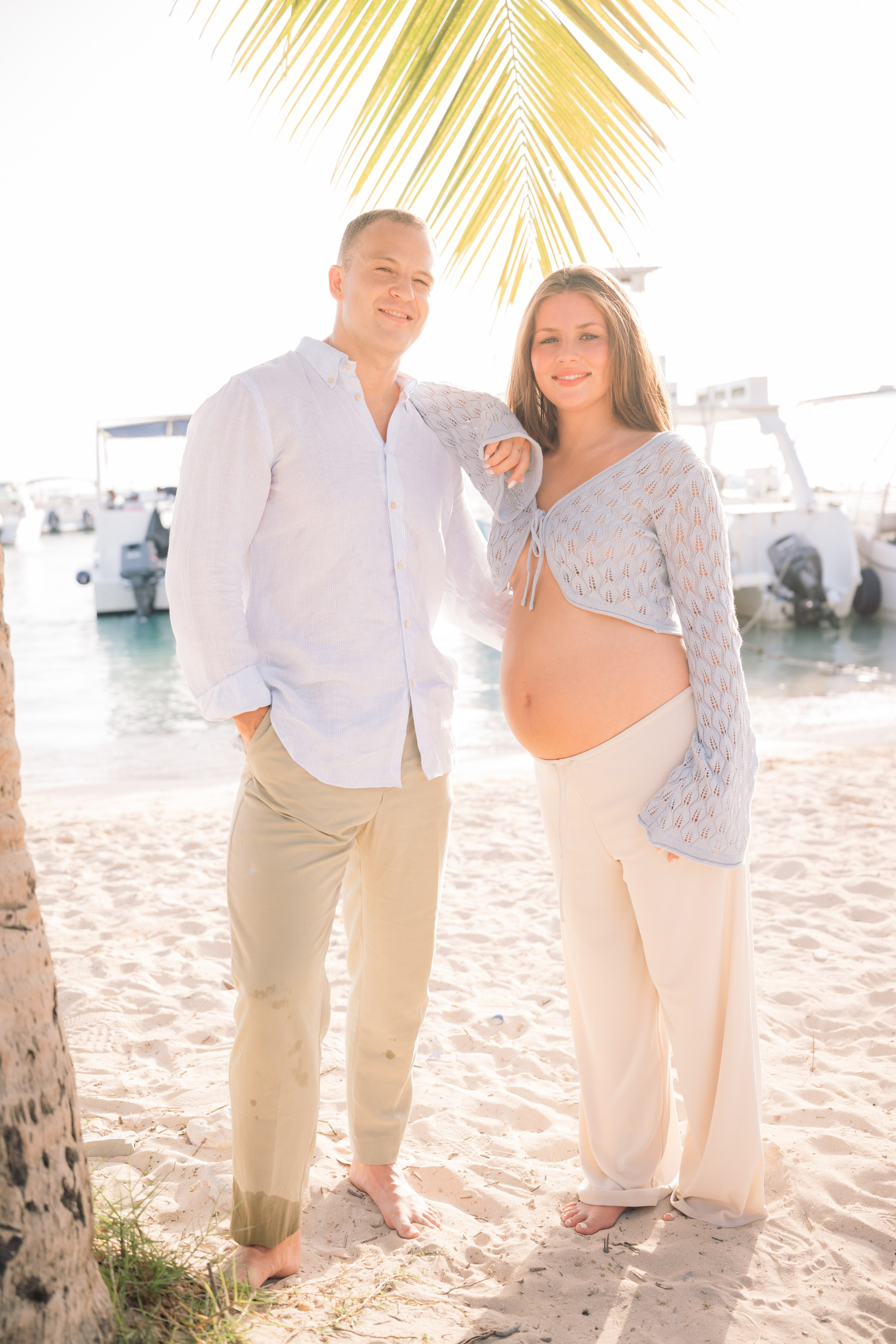 Samuel & Alexis | Maternity Photoshoot in La Romana. Фотограф в  Доминикане | Валико Проскурнин