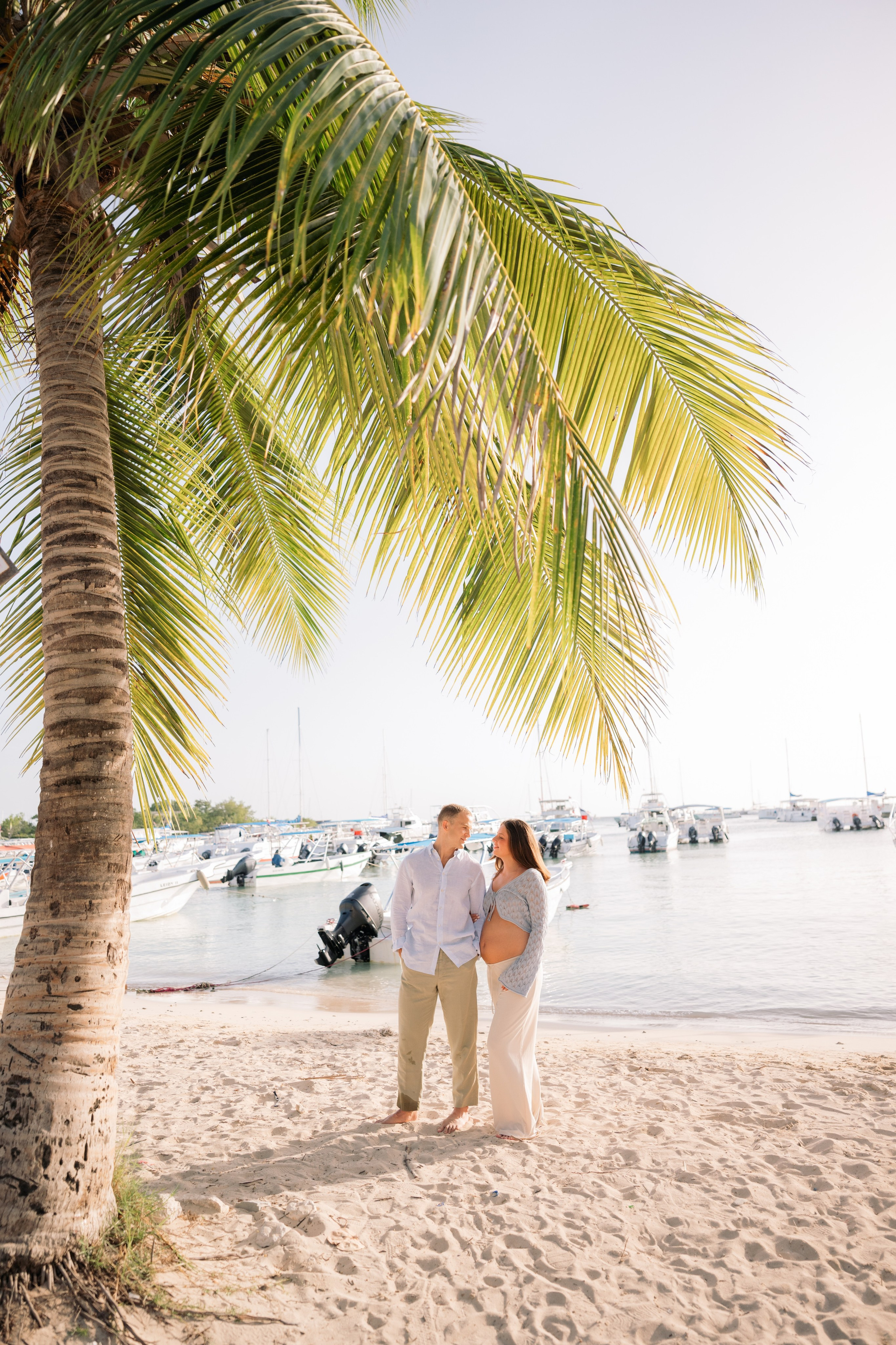 Samuel & Alexis | Maternity Photoshoot in La Romana. Фотограф в  Доминикане | Валико Проскурнин