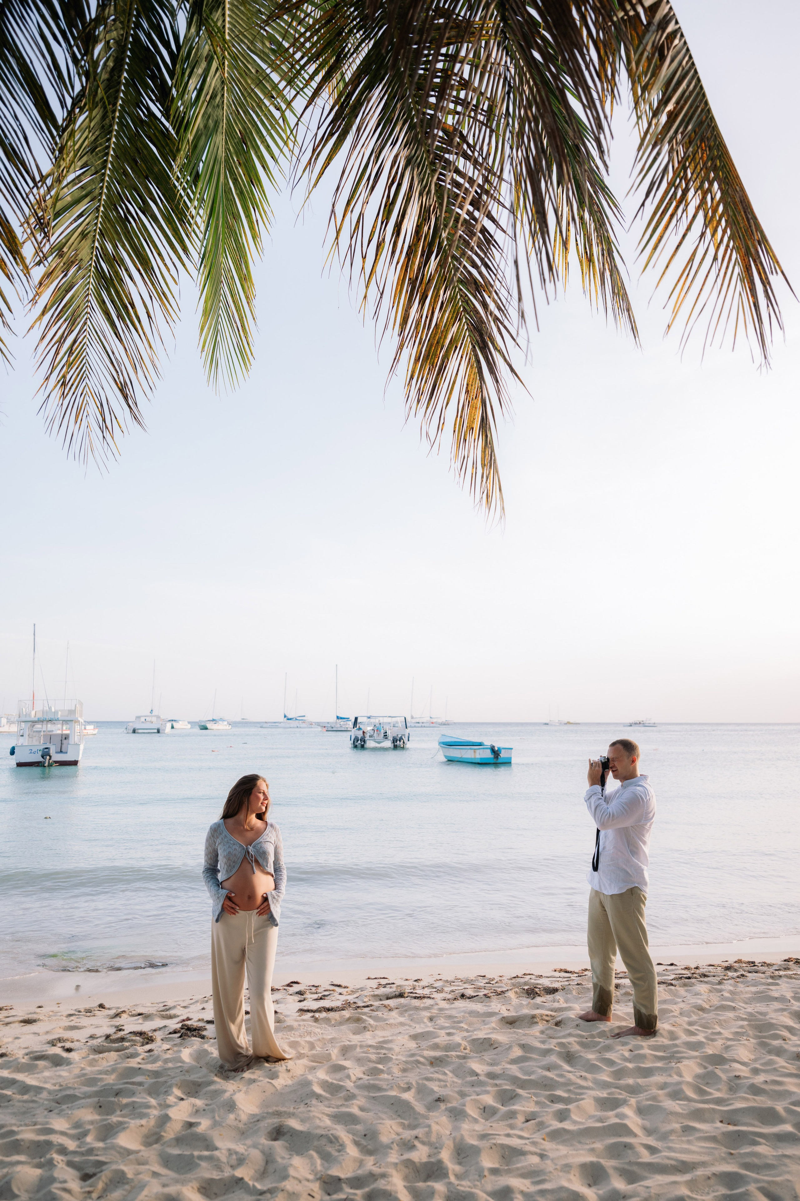 Samuel & Alexis | Maternity Photoshoot in La Romana. Фотограф в  Доминикане | Валико Проскурнин