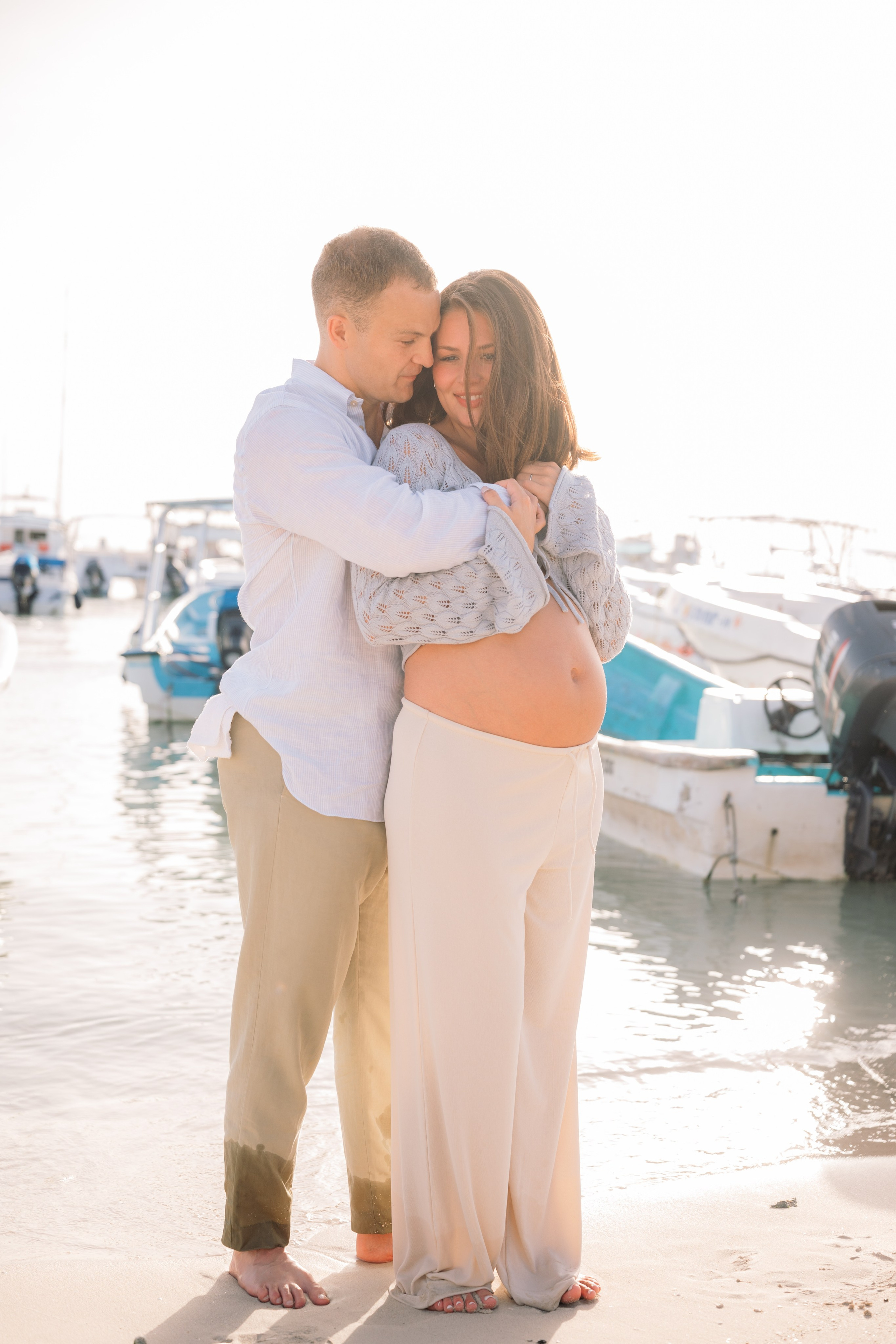 Samuel & Alexis | Maternity Photoshoot in La Romana. Фотограф в  Доминикане | Валико Проскурнин