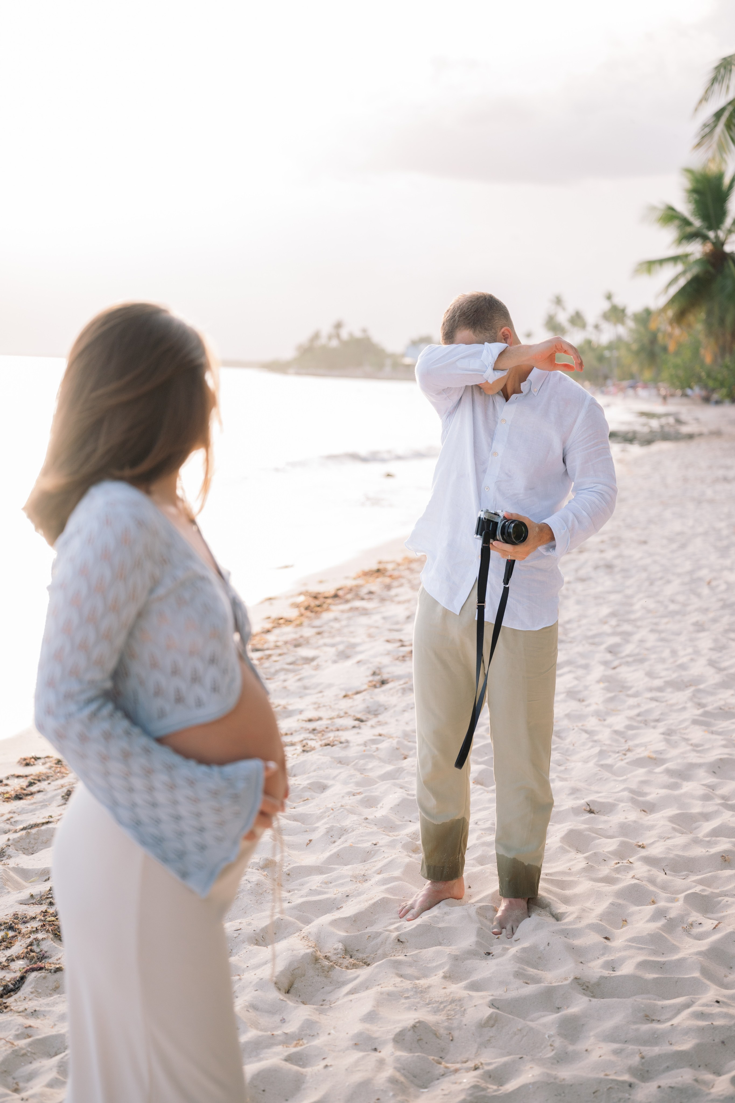 Samuel & Alexis | Maternity Photoshoot in La Romana. Фотограф в  Доминикане | Валико Проскурнин