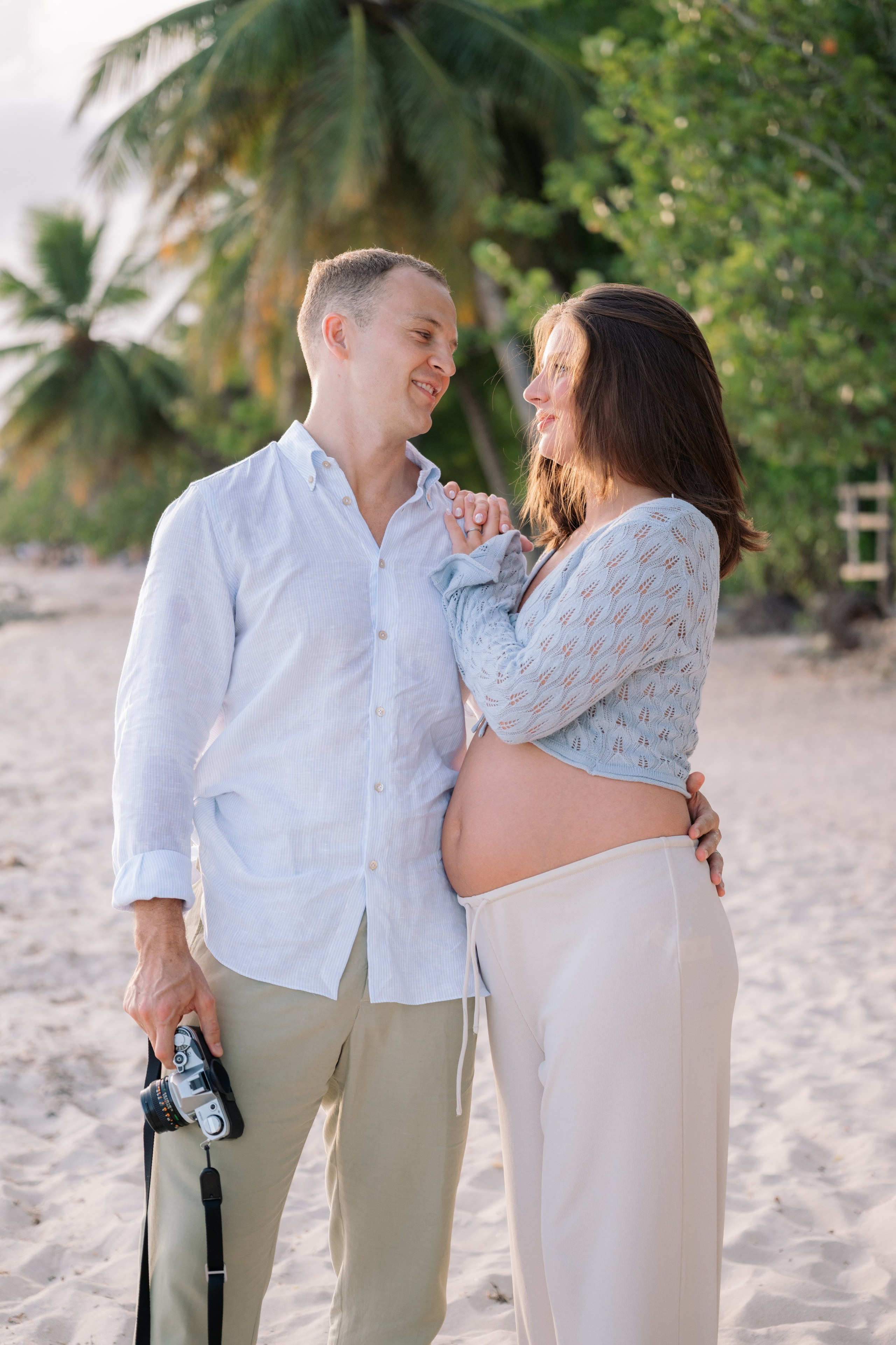 Samuel & Alexis | Maternity Photoshoot in La Romana. Фотограф в  Доминикане | Валико Проскурнин