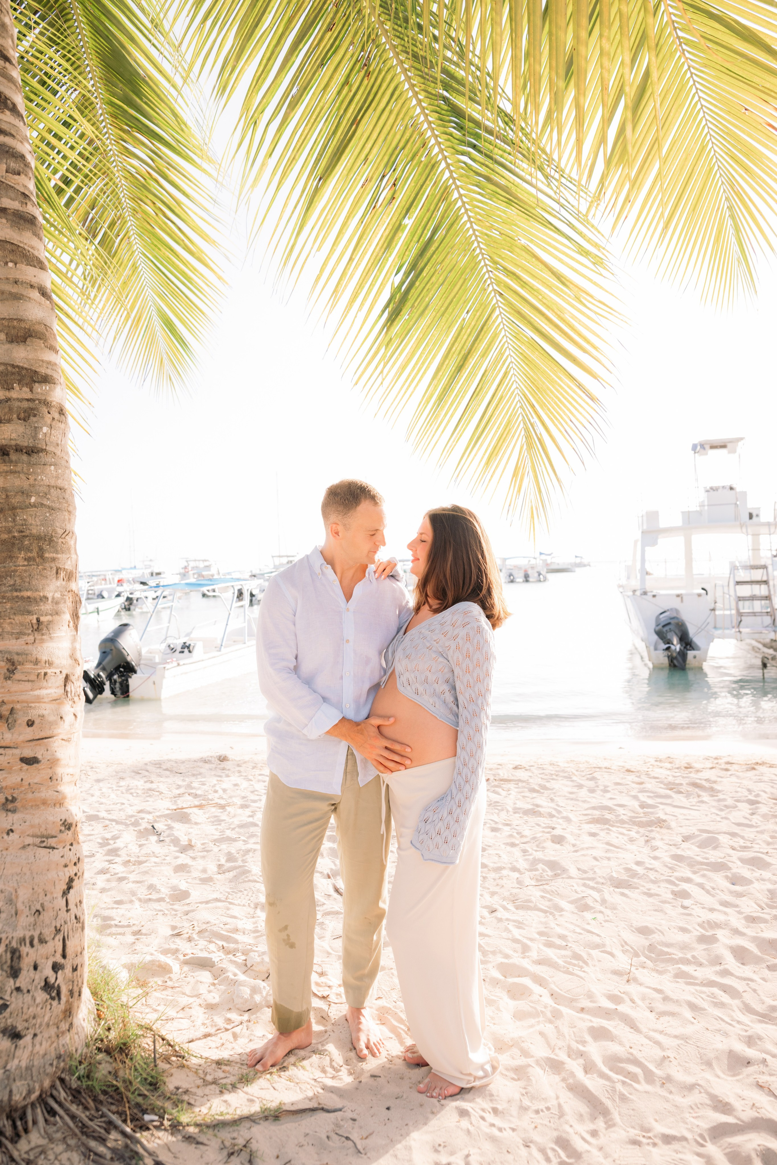 Samuel & Alexis | Maternity Photoshoot in La Romana. Фотограф в  Доминикане | Валико Проскурнин