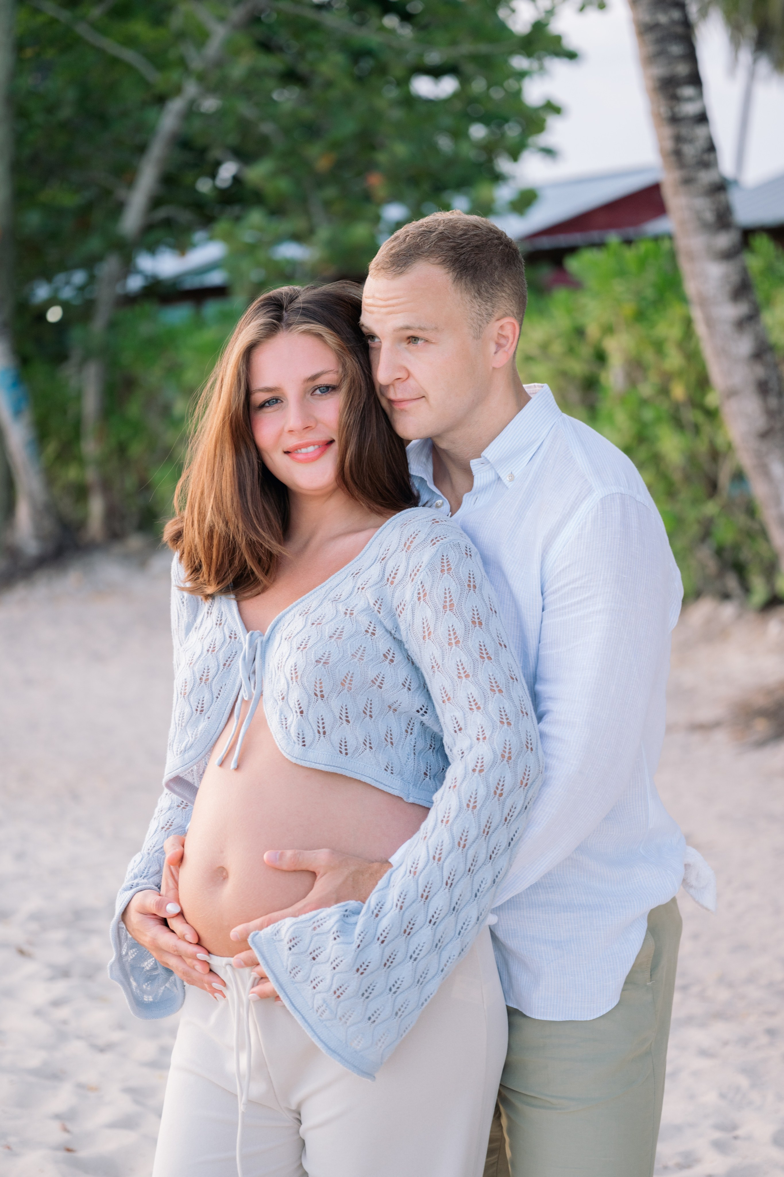 Samuel & Alexis | Maternity Photoshoot in La Romana. Фотограф в  Доминикане | Валико Проскурнин