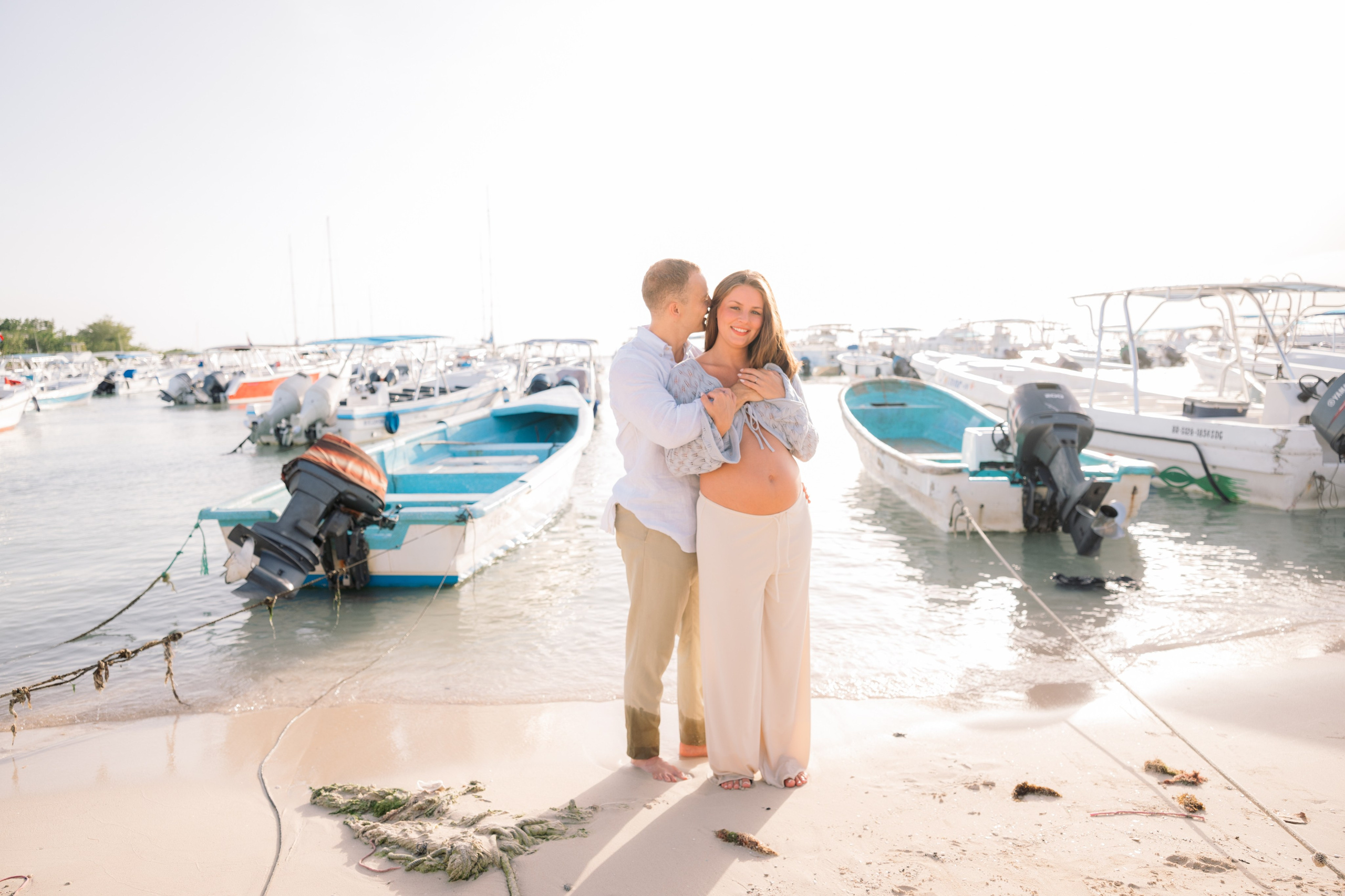 Samuel & Alexis | Maternity Photoshoot in La Romana. Фотограф в  Доминикане | Валико Проскурнин