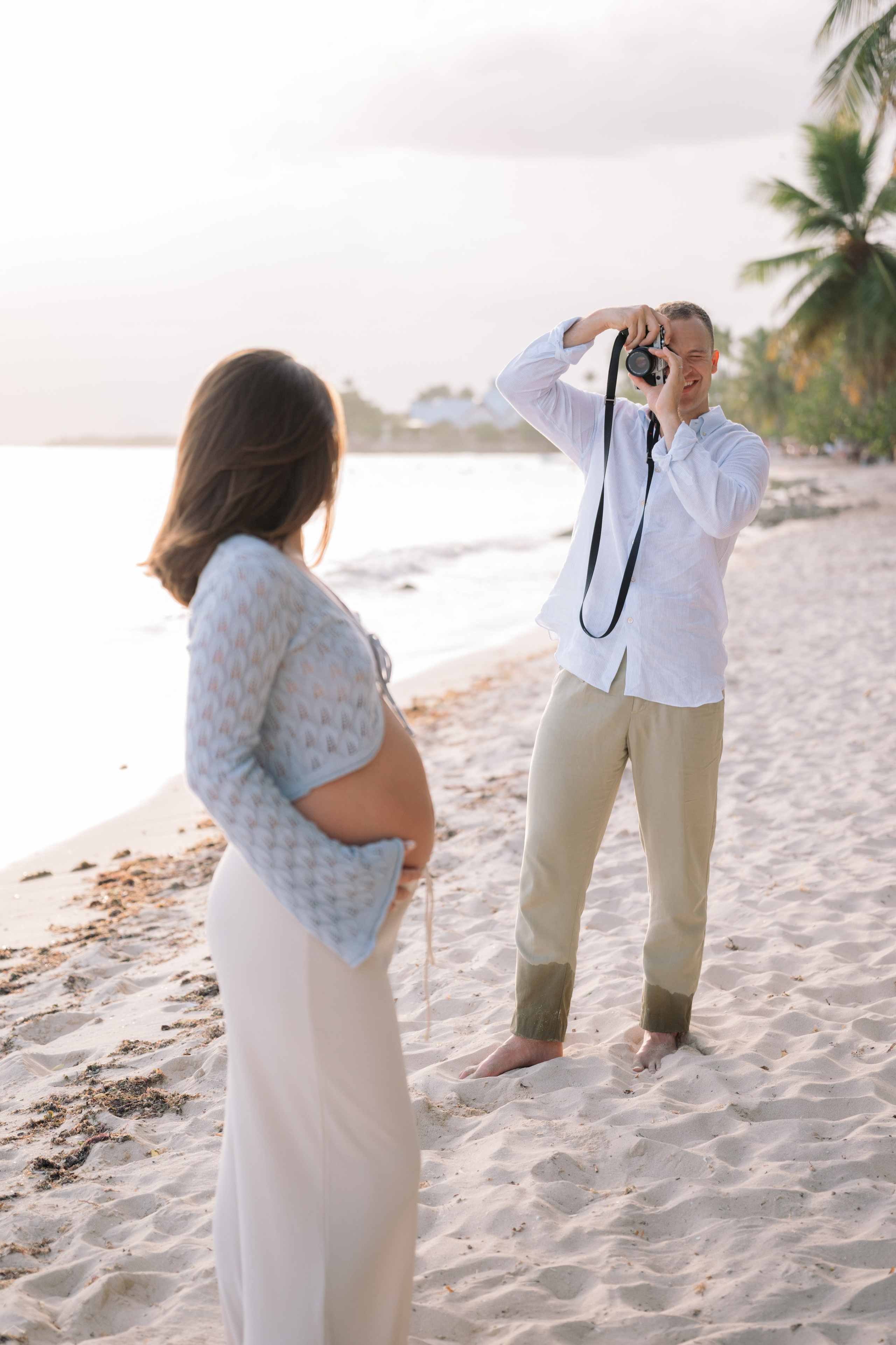 Samuel & Alexis | Maternity Photoshoot in La Romana. Фотограф в  Доминикане | Валико Проскурнин