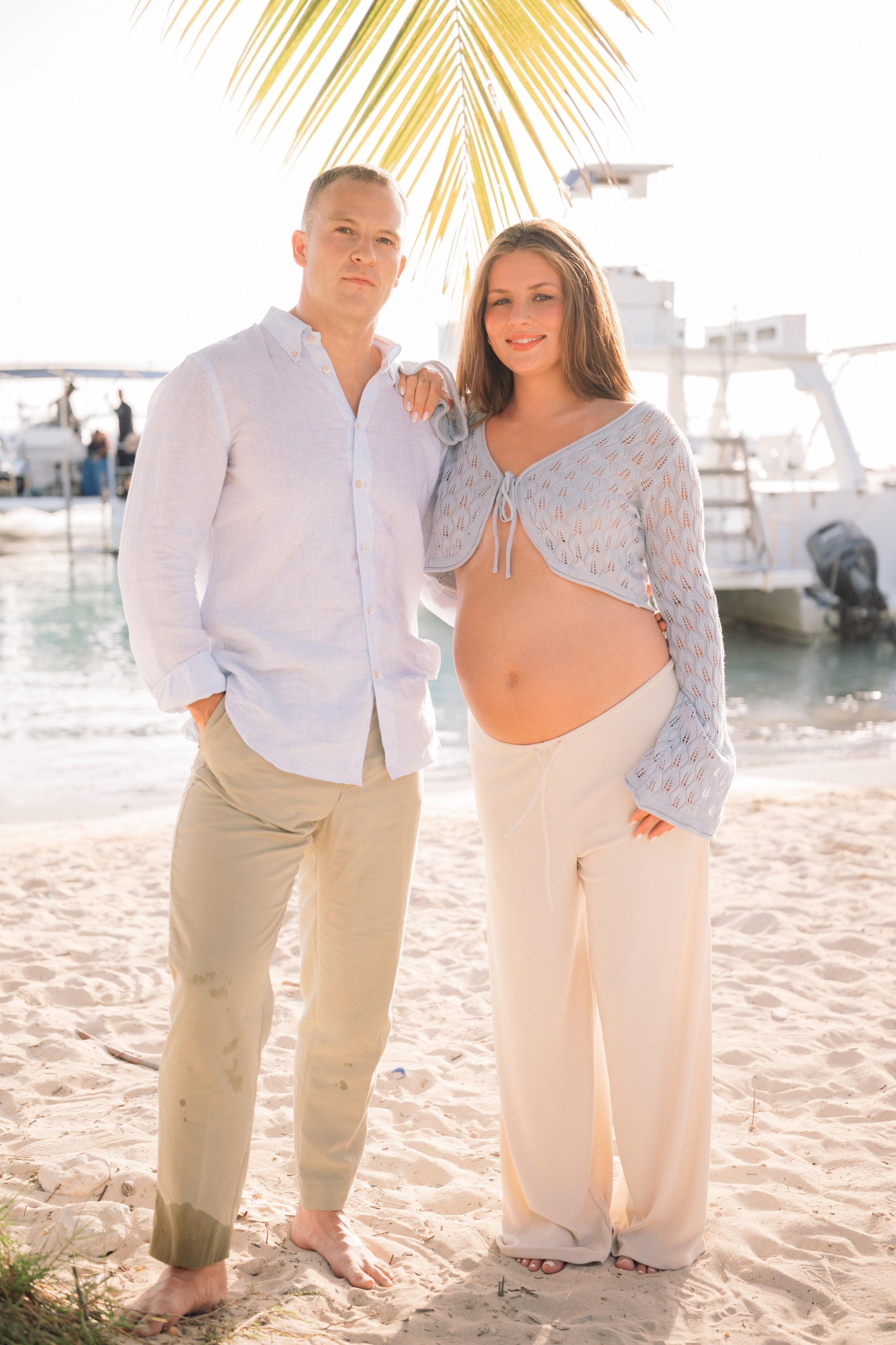 Samuel & Alexis | Maternity Photoshoot in La Romana. Фотограф в  Доминикане | Валико Проскурнин