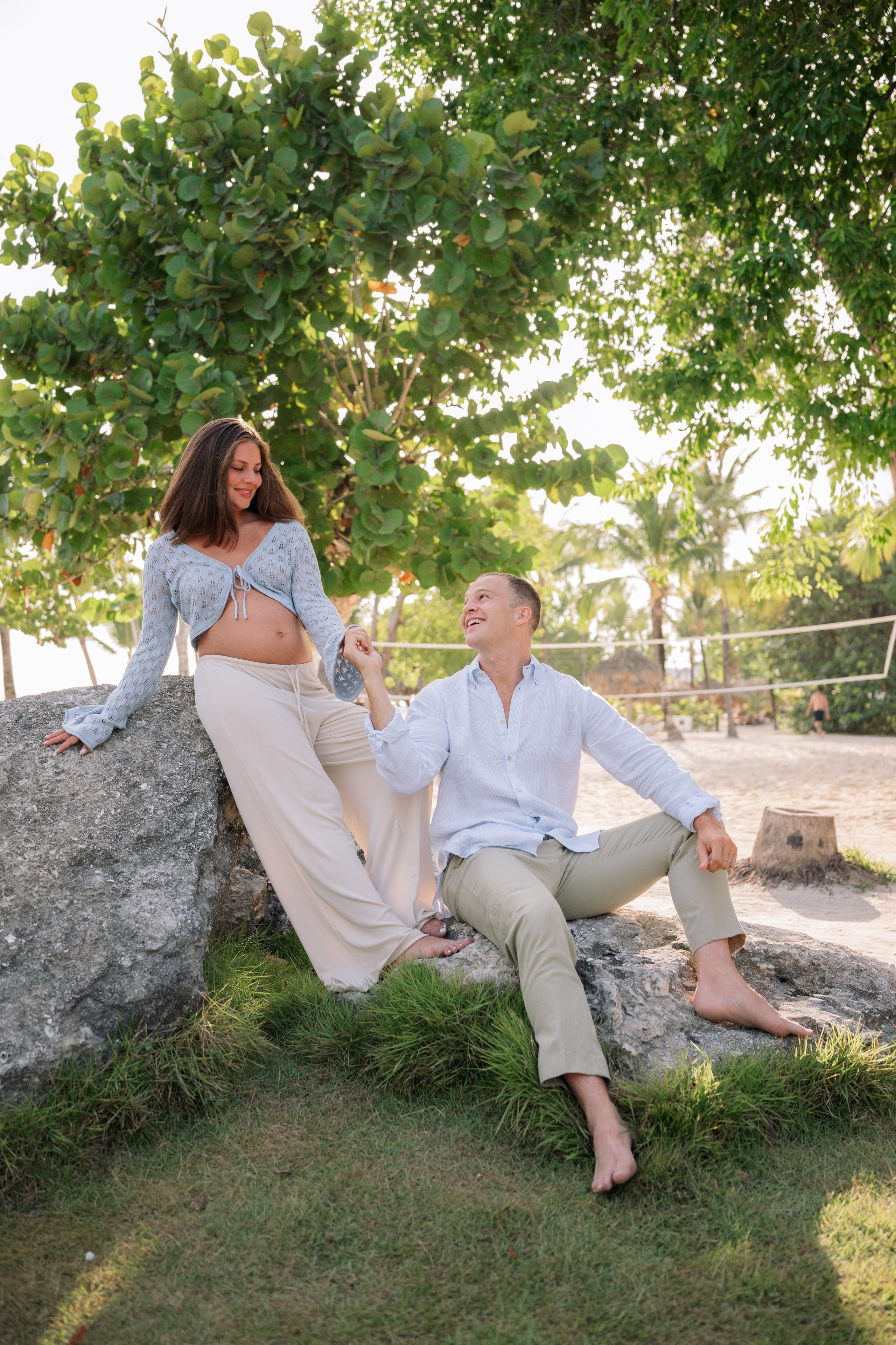 Samuel & Alexis | Maternity Photoshoot in La Romana. Фотограф в  Доминикане | Валико Проскурнин