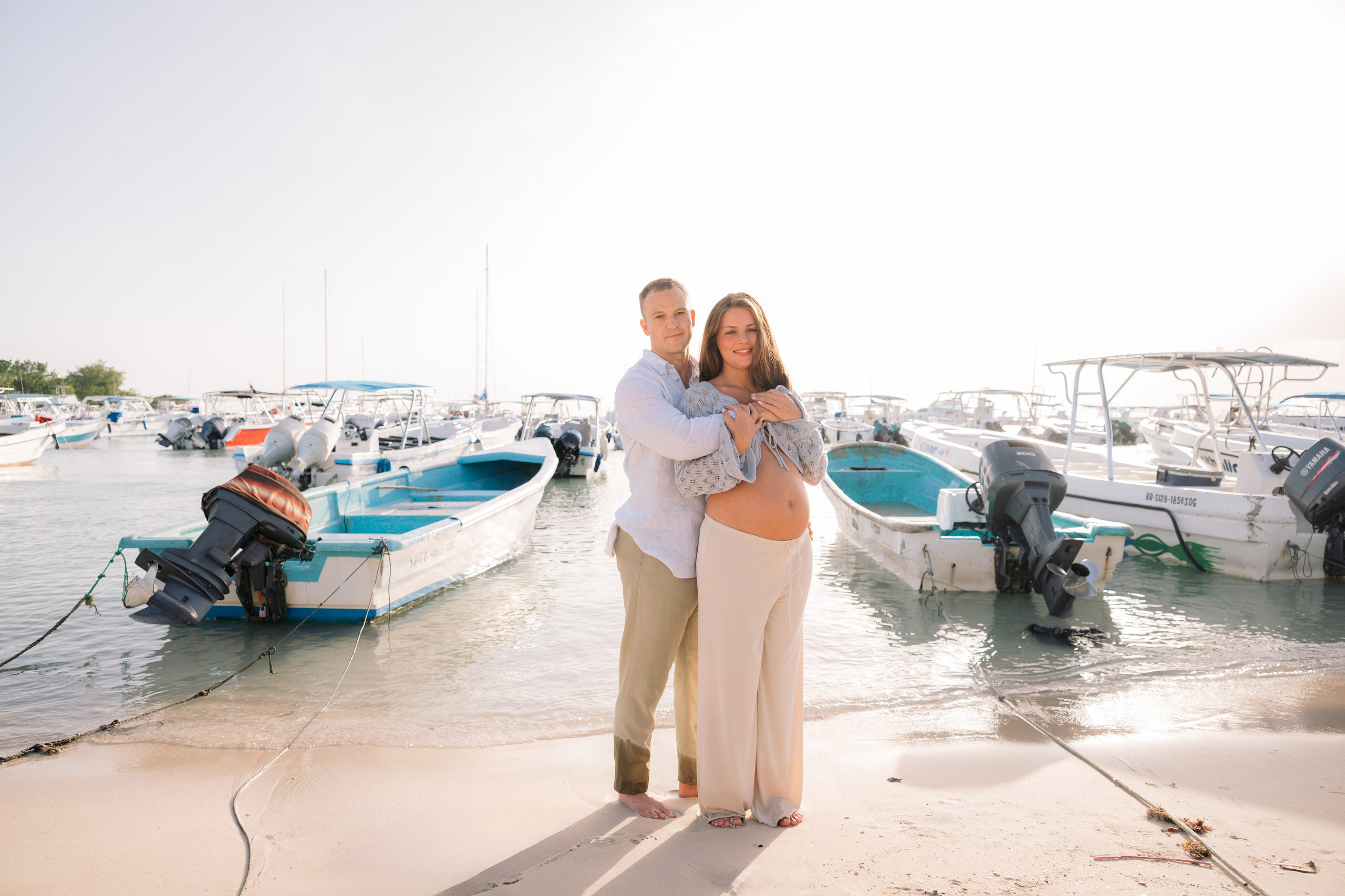 Samuel & Alexis | Maternity Photoshoot in La Romana. Фотограф в  Доминикане | Валико Проскурнин