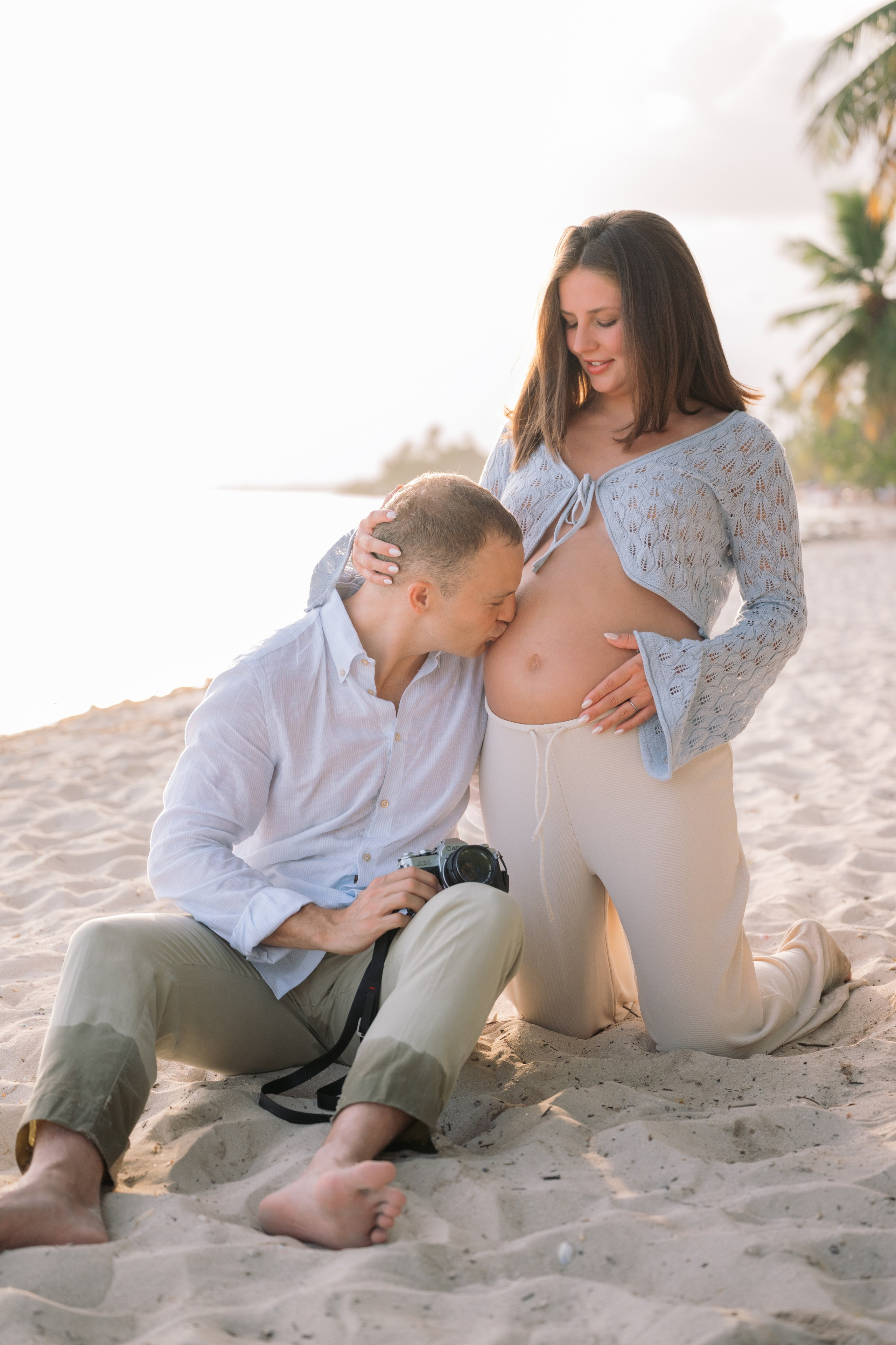 Samuel & Alexis | Maternity Photoshoot in La Romana. Фотограф в  Доминикане | Валико Проскурнин