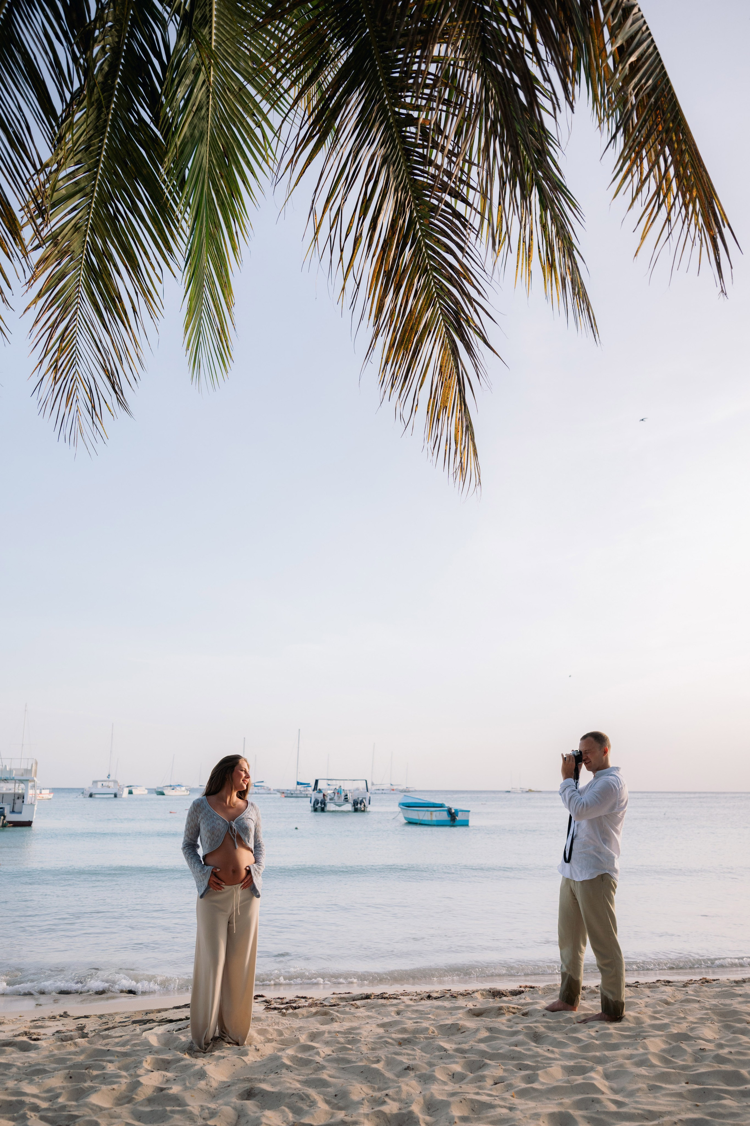 Samuel & Alexis | Maternity Photoshoot in La Romana. Фотограф в  Доминикане | Валико Проскурнин