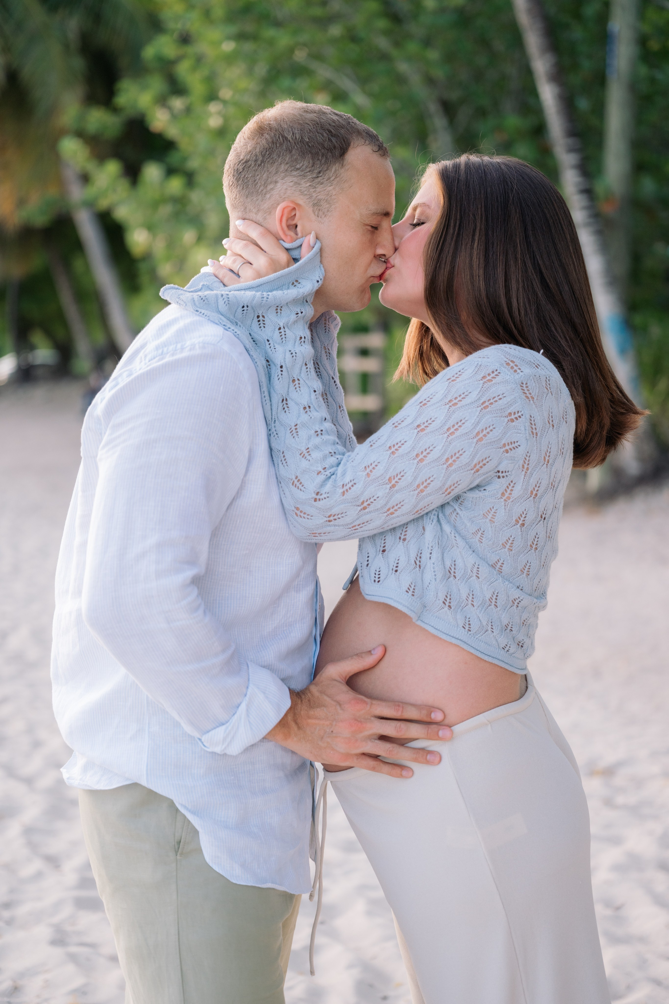Samuel & Alexis | Maternity Photoshoot in La Romana. Фотограф в  Доминикане | Валико Проскурнин