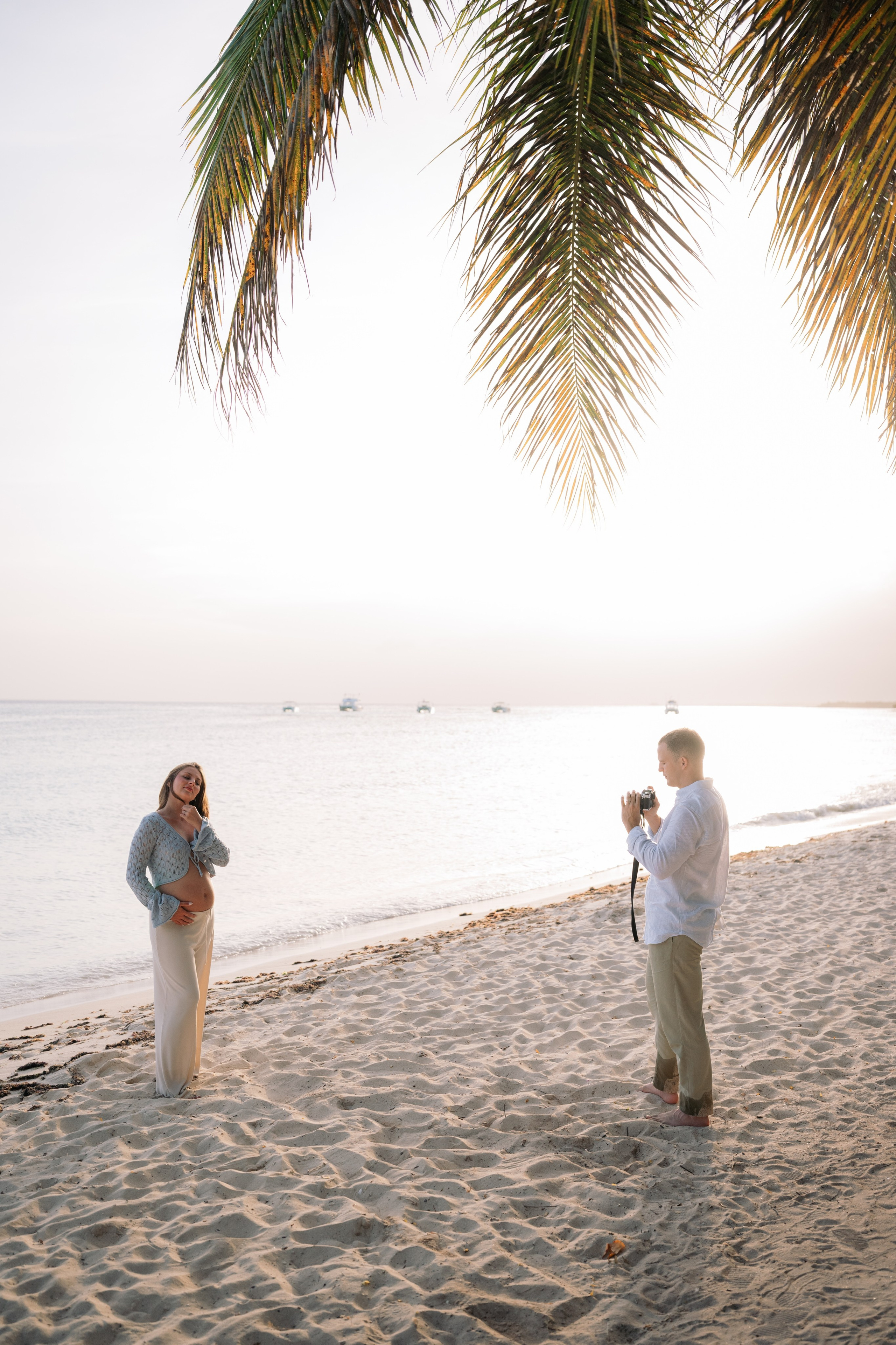 Samuel & Alexis | Maternity Photoshoot in La Romana. Фотограф в  Доминикане | Валико Проскурнин