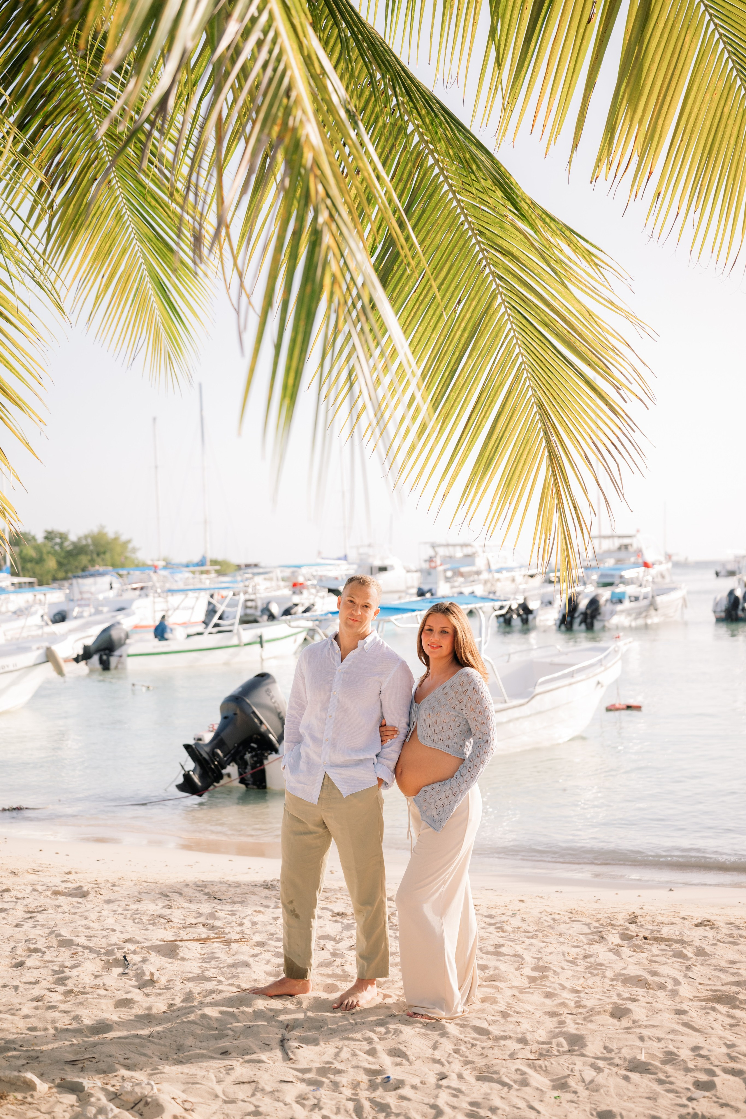 Samuel & Alexis | Maternity Photoshoot in La Romana. Фотограф в  Доминикане | Валико Проскурнин