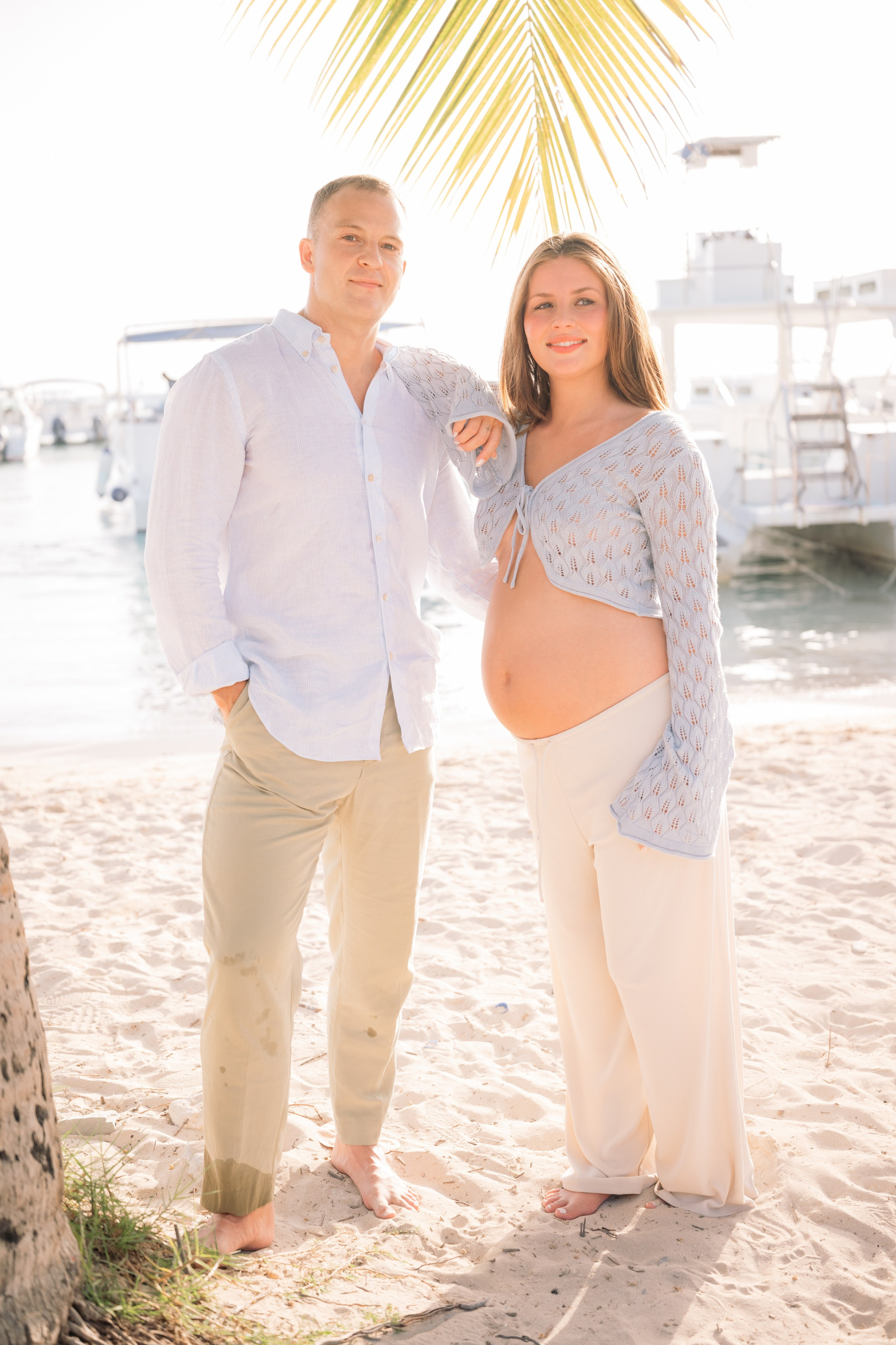 Samuel & Alexis | Maternity Photoshoot in La Romana. Фотограф в  Доминикане | Валико Проскурнин