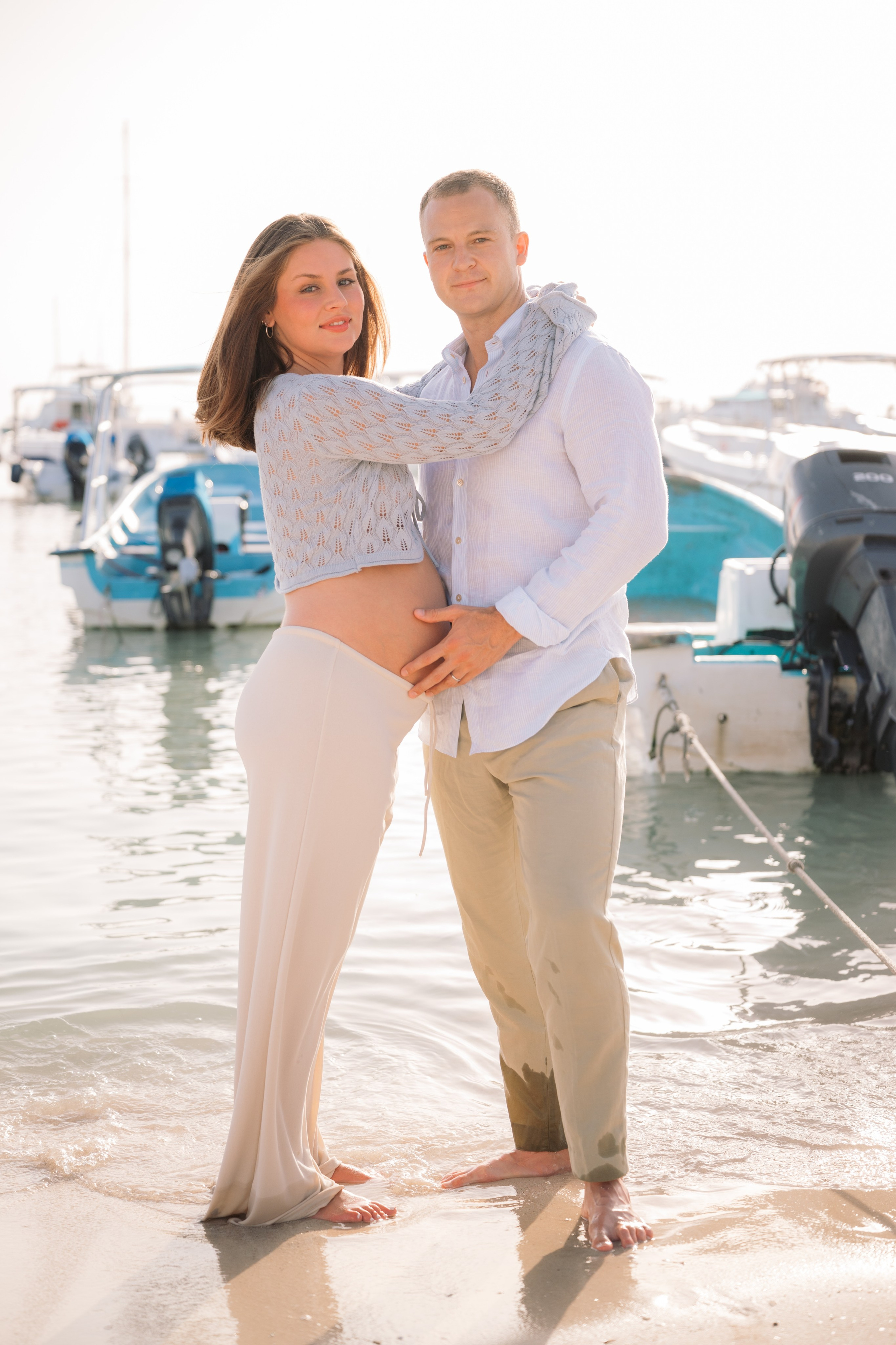 Samuel & Alexis | Maternity Photoshoot in La Romana. Фотограф в  Доминикане | Валико Проскурнин