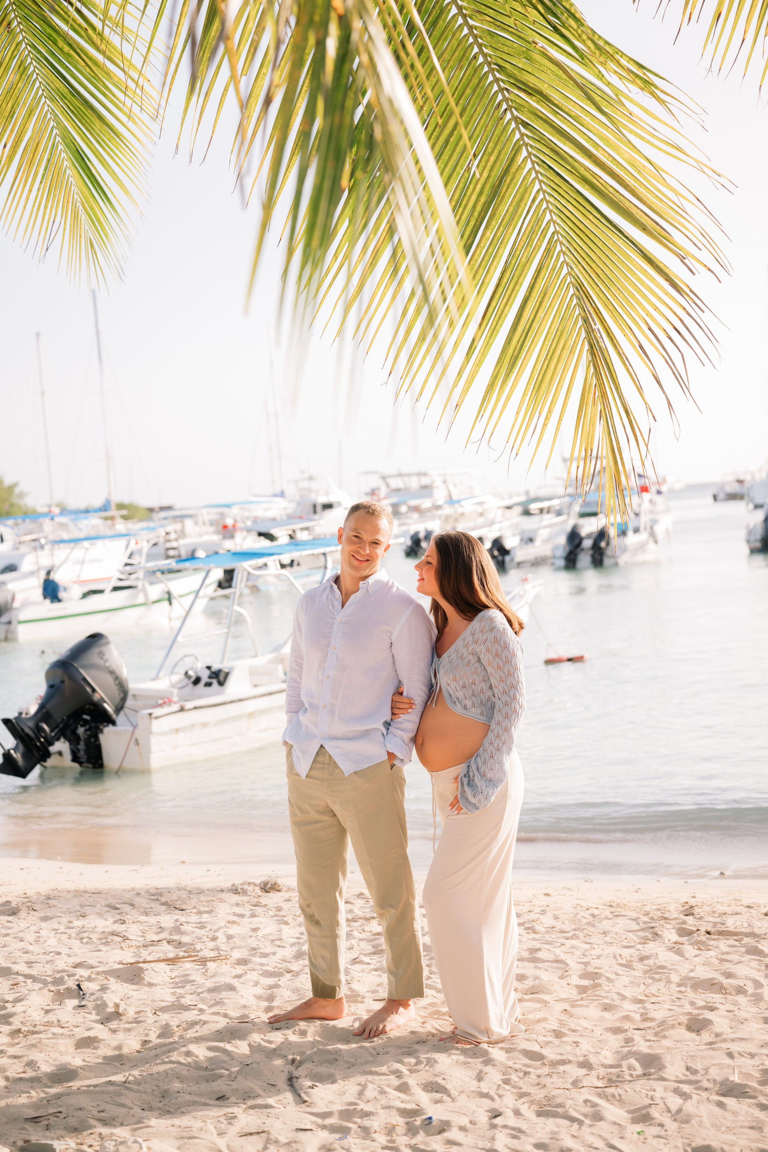Samuel & Alexis | Maternity Photoshoot in La Romana. Фотограф в  Доминикане | Валико Проскурнин