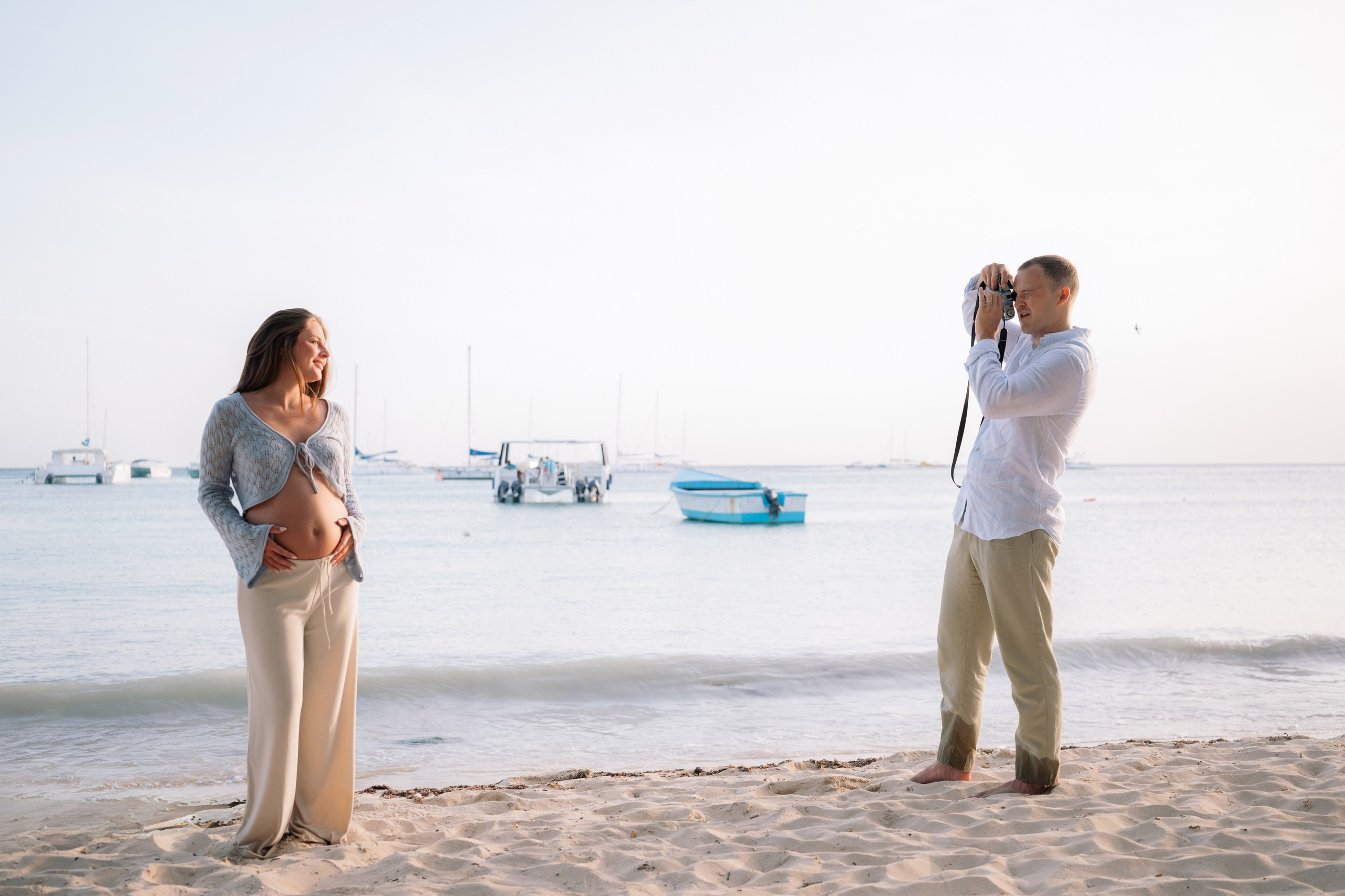 Samuel & Alexis | Maternity Photoshoot in La Romana. Фотограф в  Доминикане | Валико Проскурнин