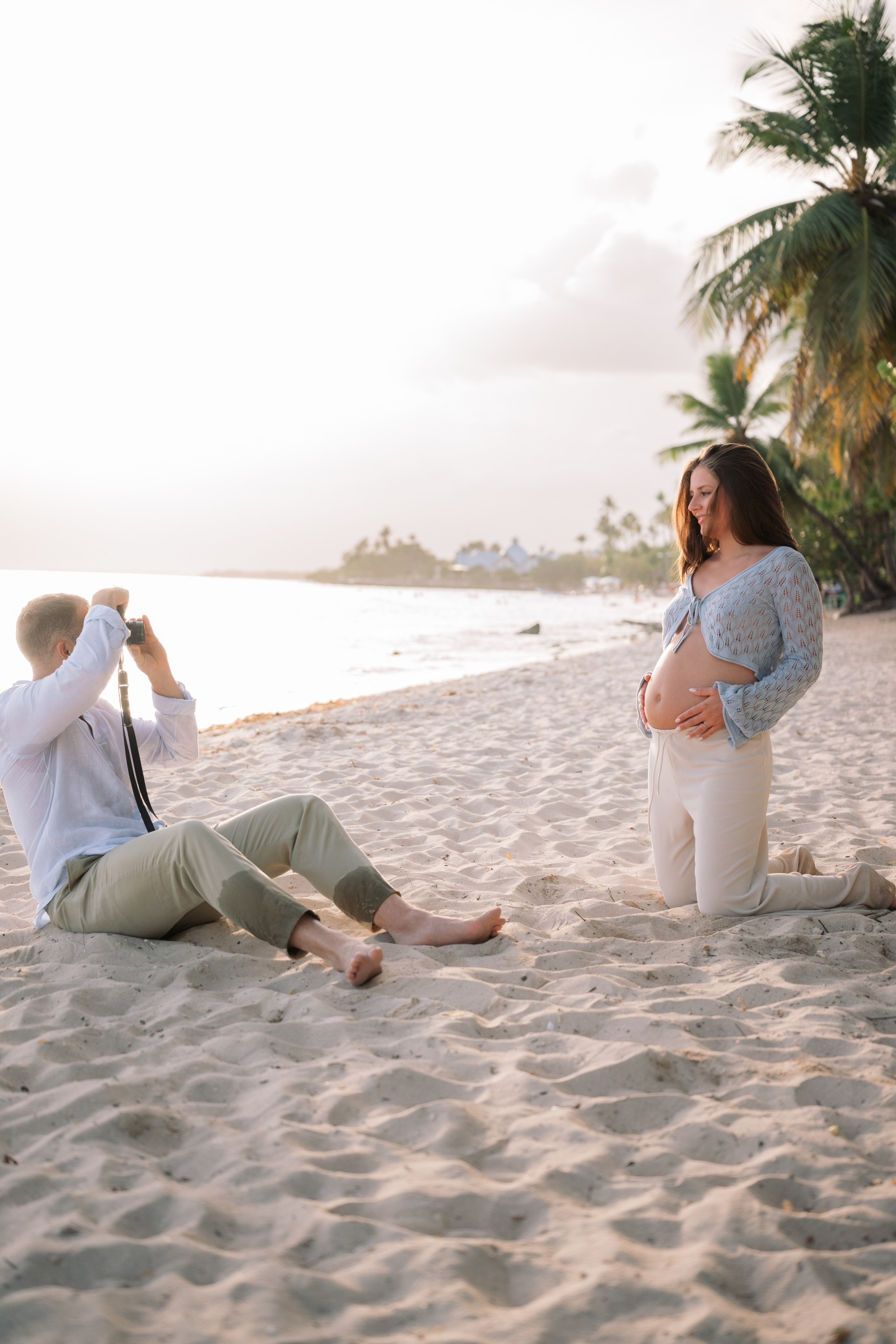 Samuel & Alexis | Maternity Photoshoot in La Romana. Фотограф в  Доминикане | Валико Проскурнин