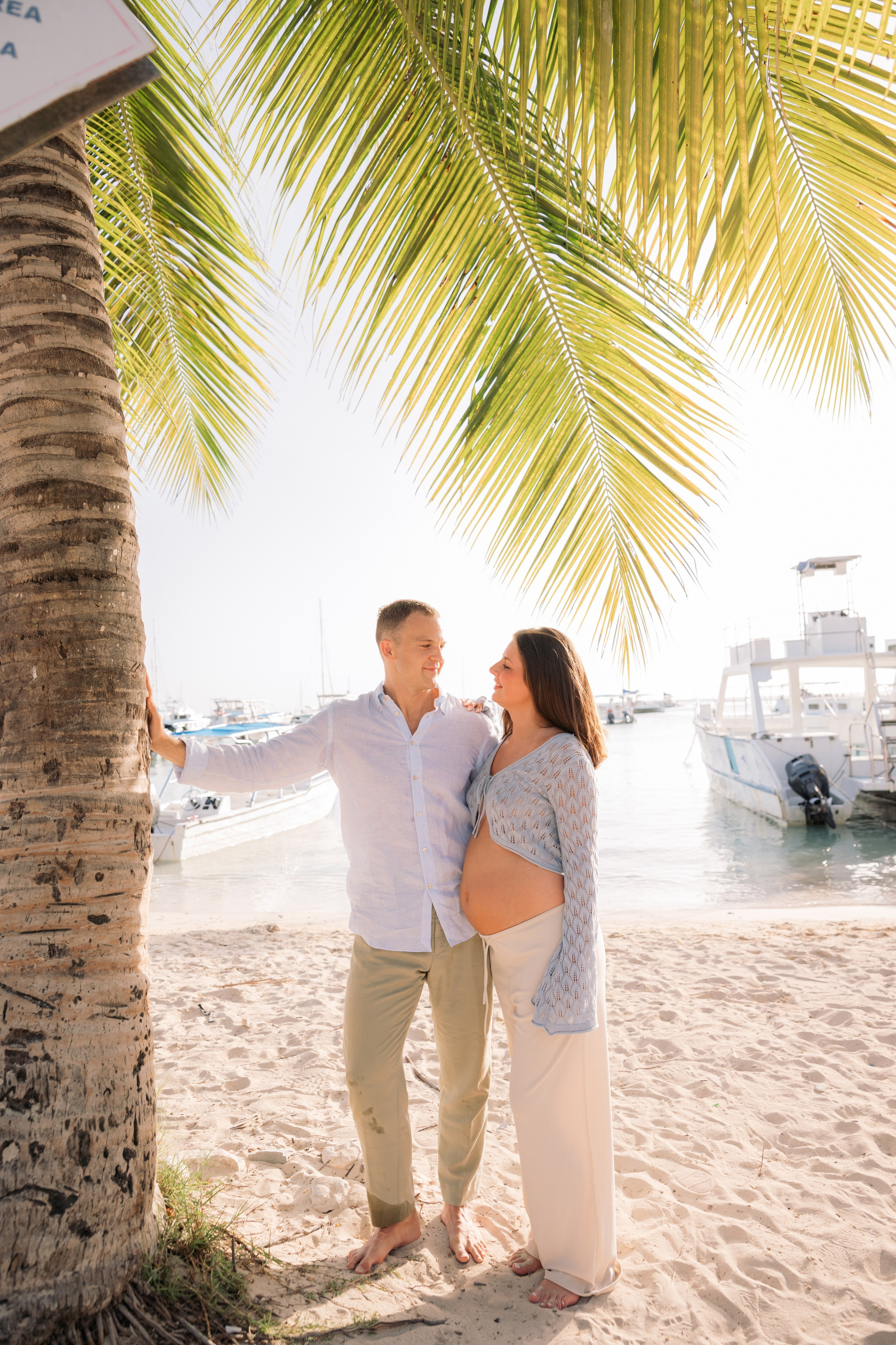 Samuel & Alexis | Maternity Photoshoot in La Romana. Фотограф в  Доминикане | Валико Проскурнин