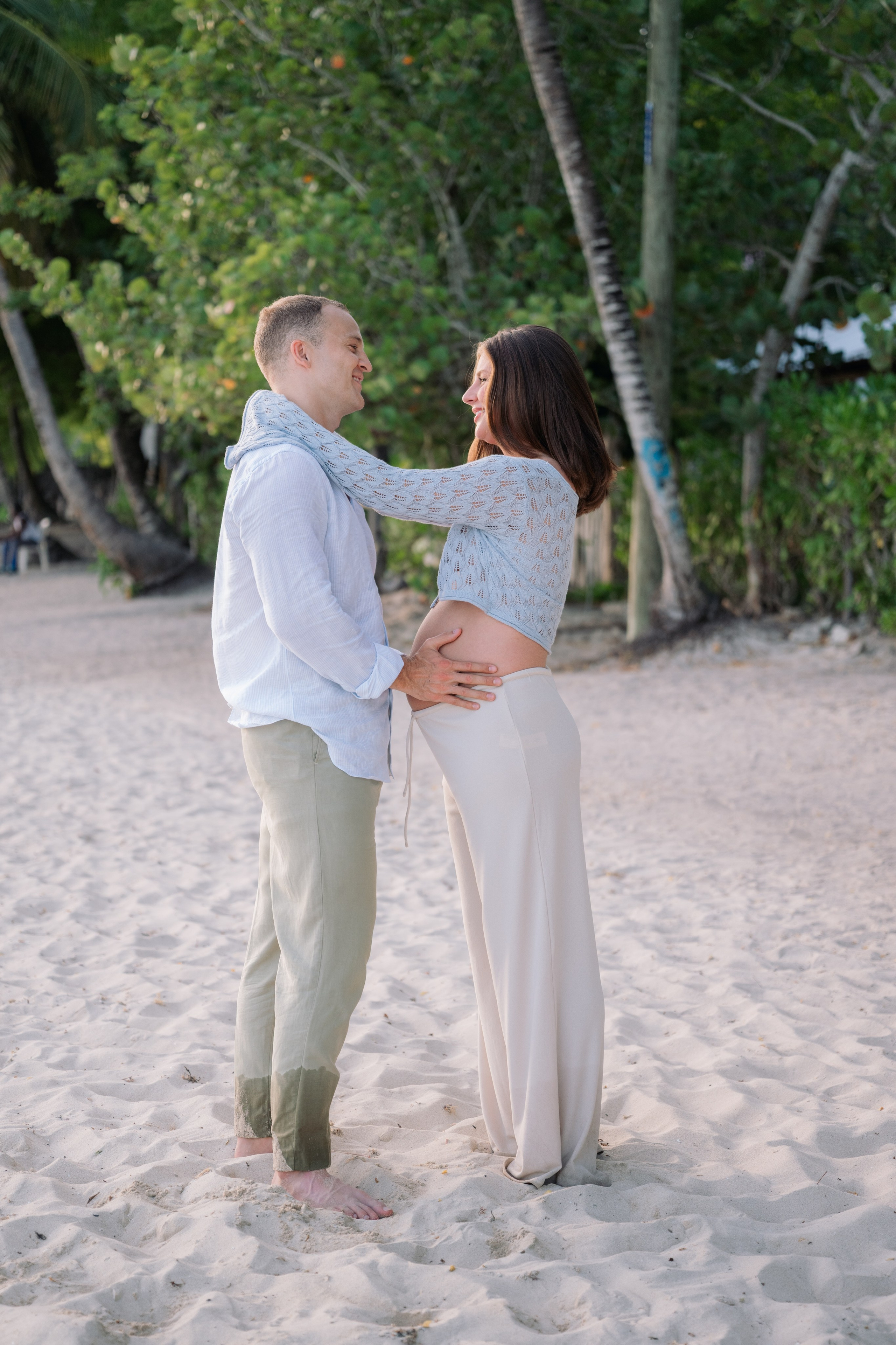 Samuel & Alexis | Maternity Photoshoot in La Romana. Фотограф в  Доминикане | Валико Проскурнин