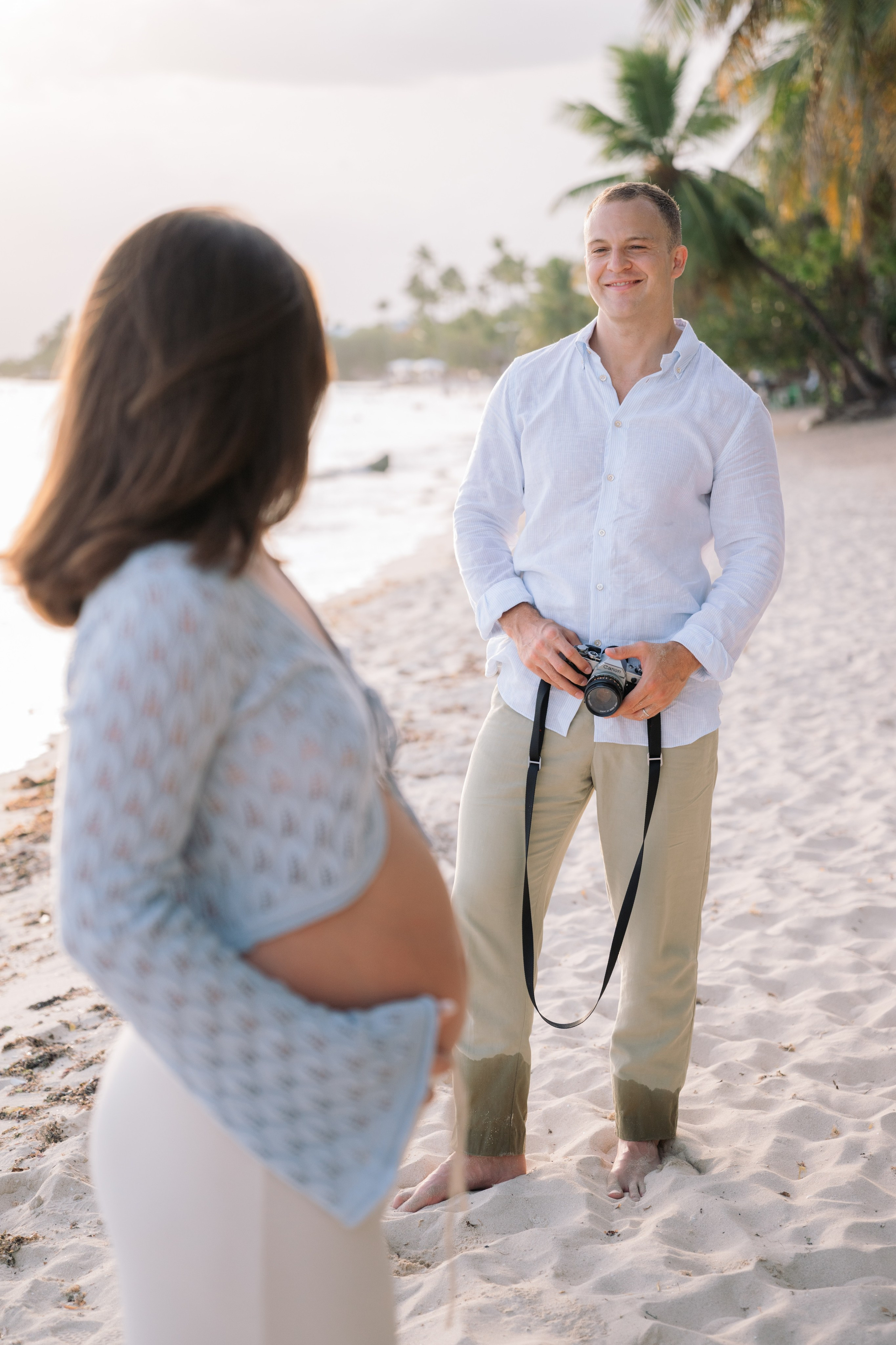 Samuel & Alexis | Maternity Photoshoot in La Romana. Фотограф в  Доминикане | Валико Проскурнин
