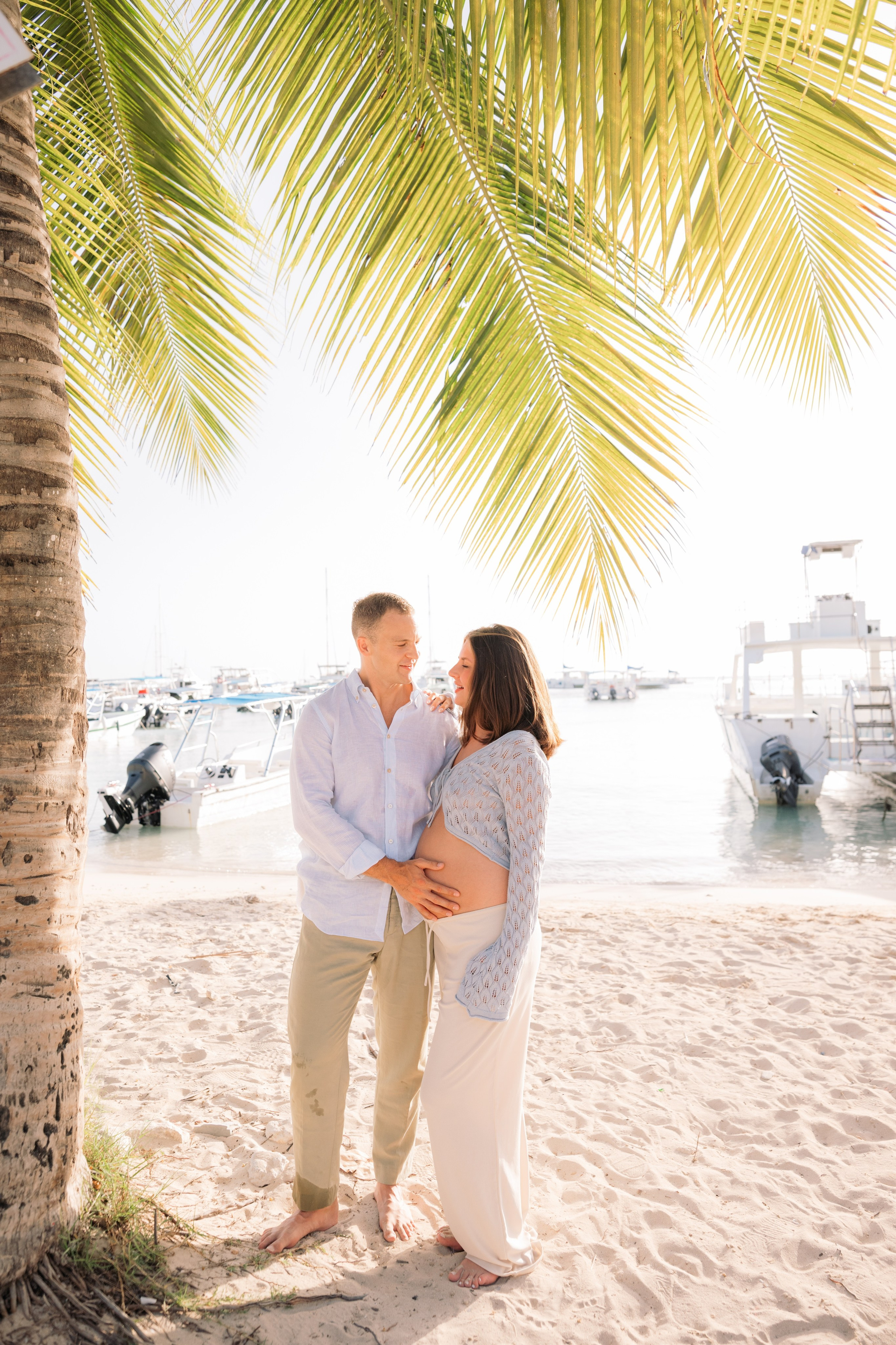 Samuel & Alexis | Maternity Photoshoot in La Romana. Фотограф в  Доминикане | Валико Проскурнин