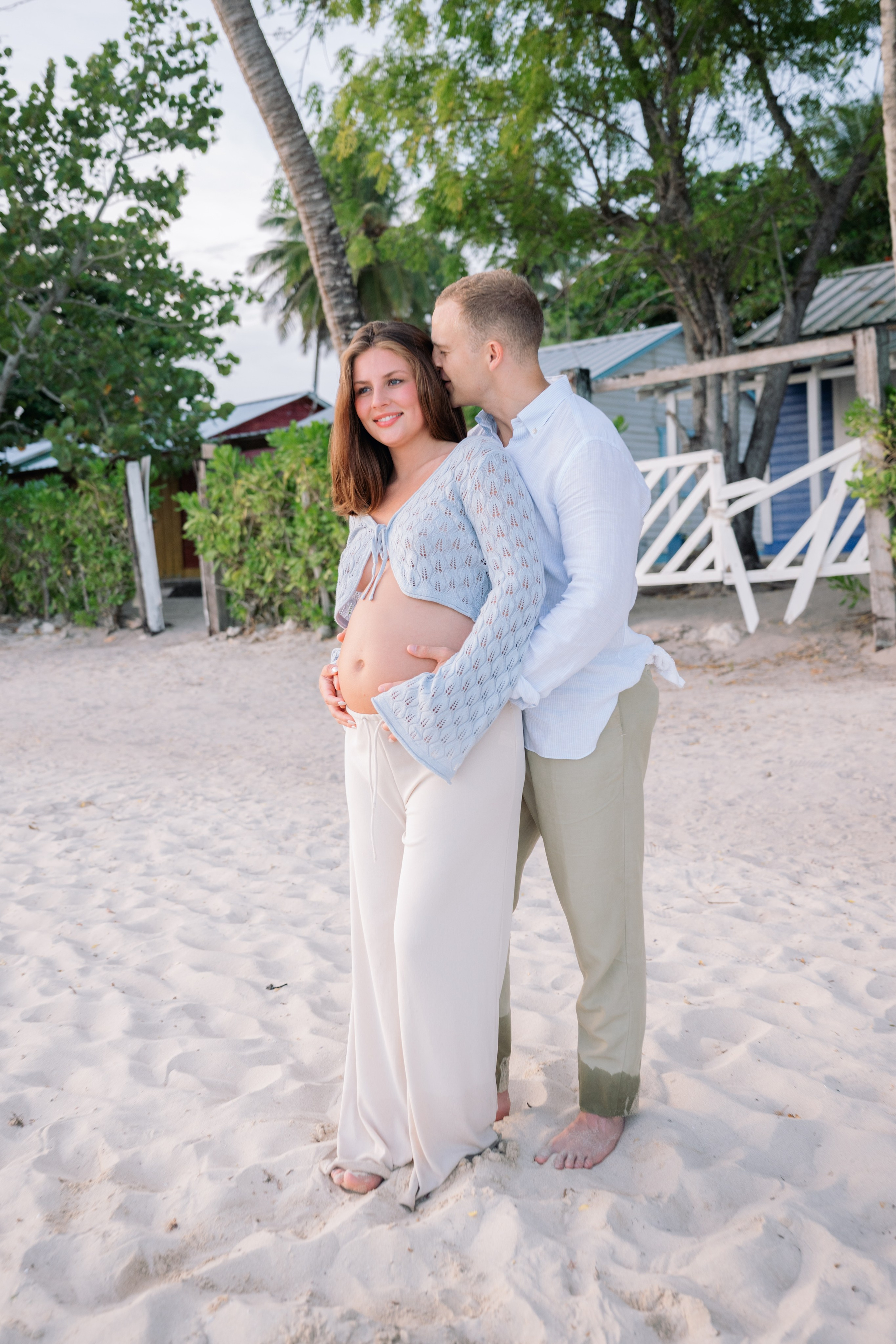 Samuel & Alexis | Maternity Photoshoot in La Romana. Фотограф в  Доминикане | Валико Проскурнин