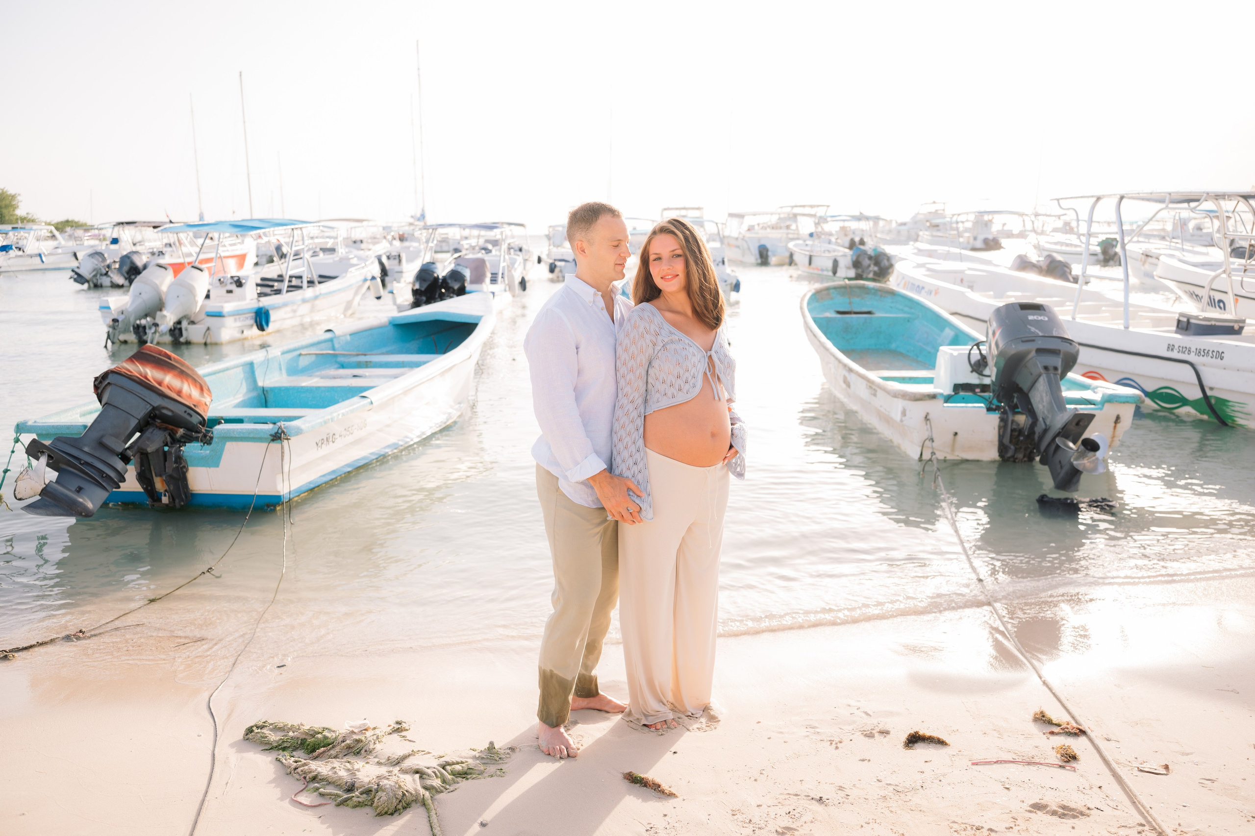 Samuel & Alexis | Maternity Photoshoot in La Romana. Фотограф в  Доминикане | Валико Проскурнин